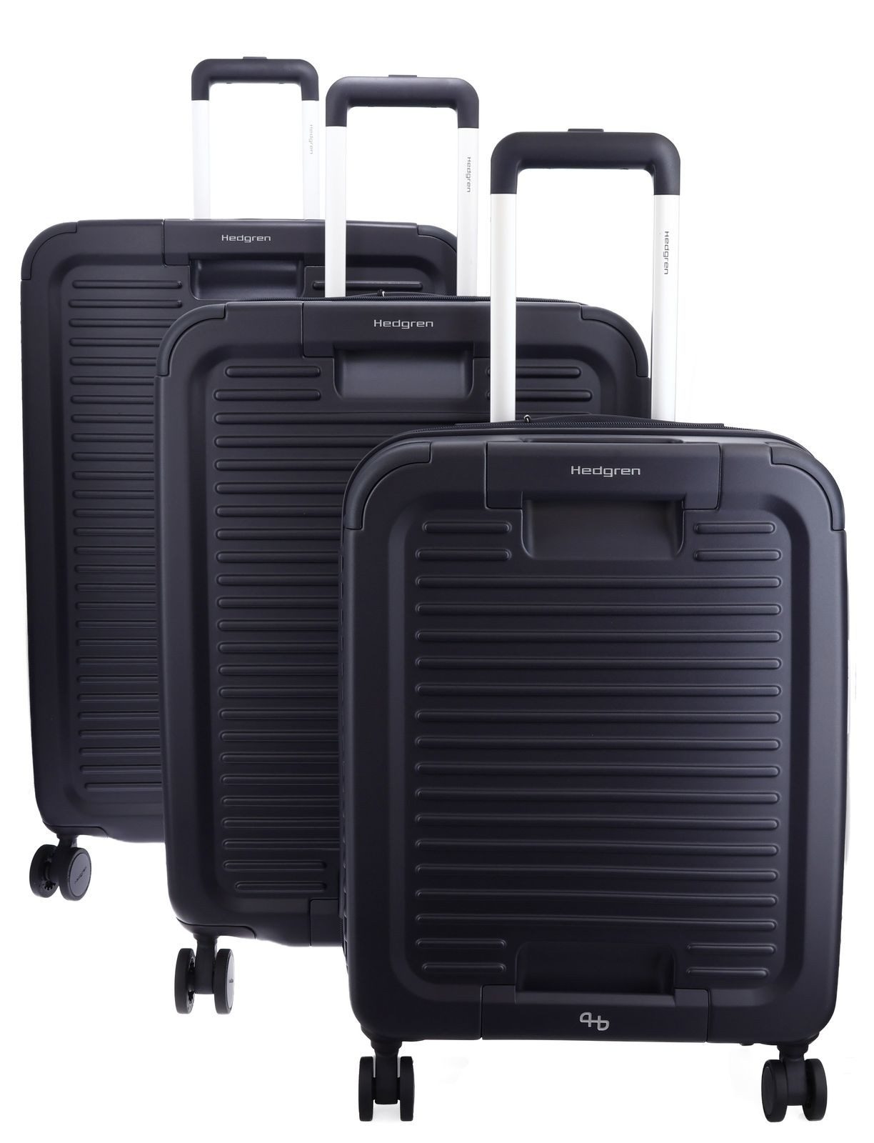Hedgren Trolleyset Yuno Set XS / M+ / L+, 4 Rollen, (Set, 3 tlg)