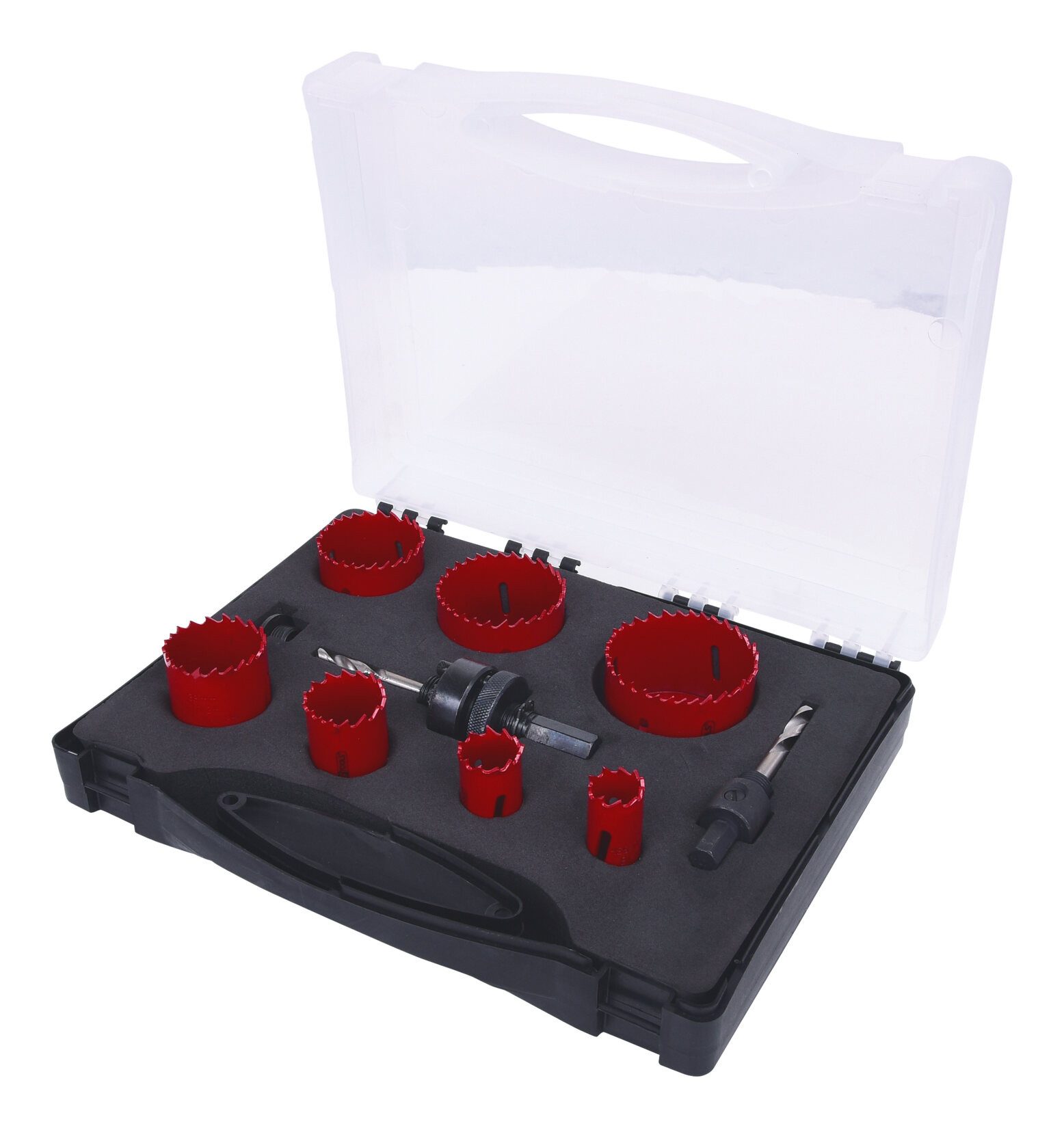 KS Tools Lochsäge, 9-tlg., SanitärSatz, 9-teilig