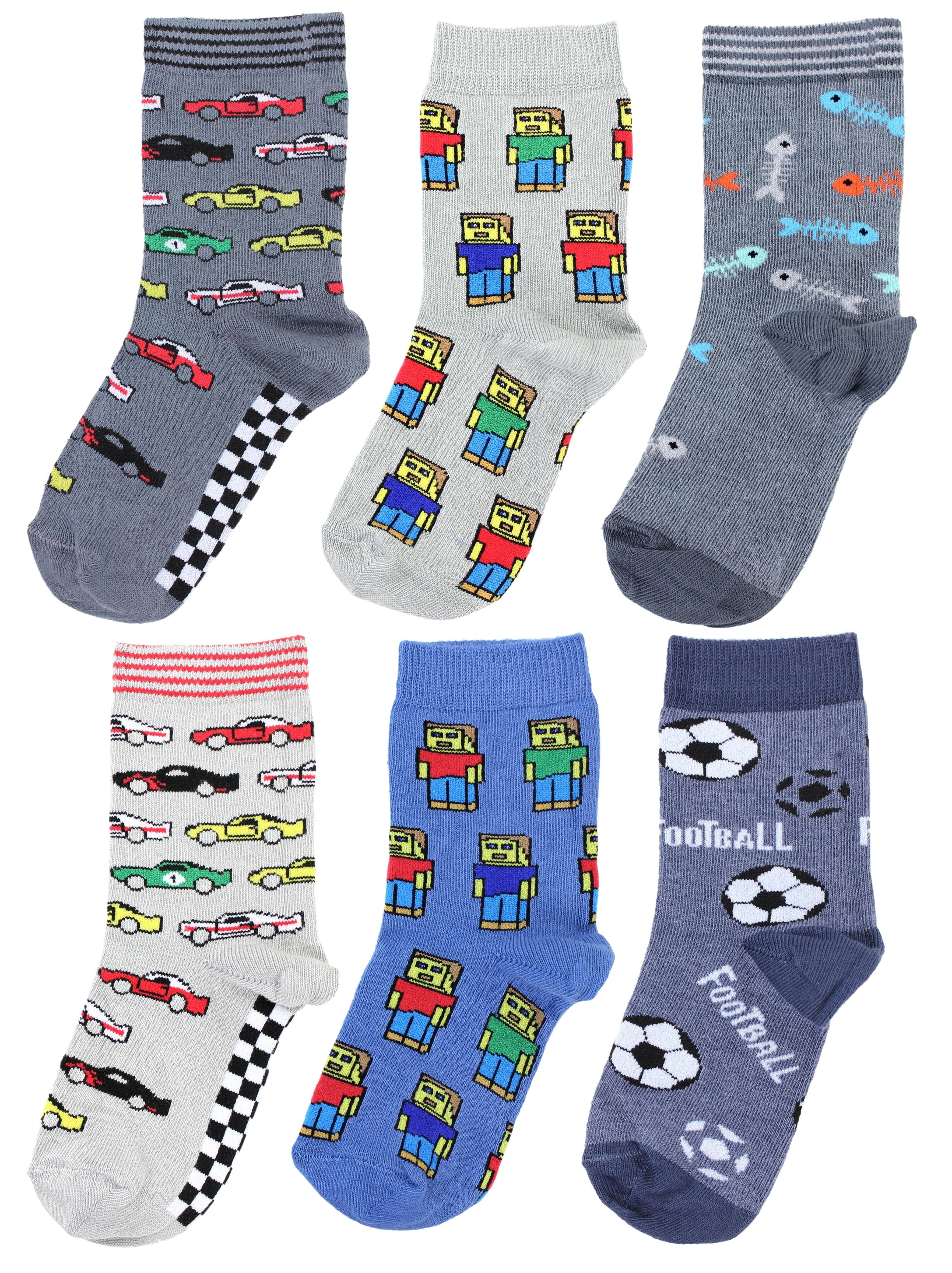 TupTam Freizeitsocken TupTam Kinder Socken Bunt Gemustert 6er Pack für Mädchen und Jungen Junge 5