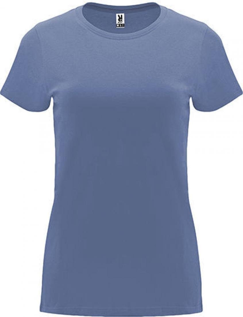 Roly Rundhalsshirt Damen Capri T-Shirt, Tailliert günstig online kaufen