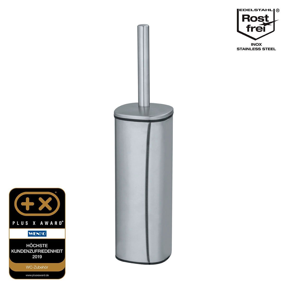 WENKO WC-Garnitur Alassio, aus mattem Edelstahl günstig online kaufen