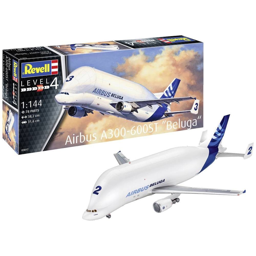 Revell® Modellbausatz 1:144 Airbus A300-600ST "Beluga" 03817