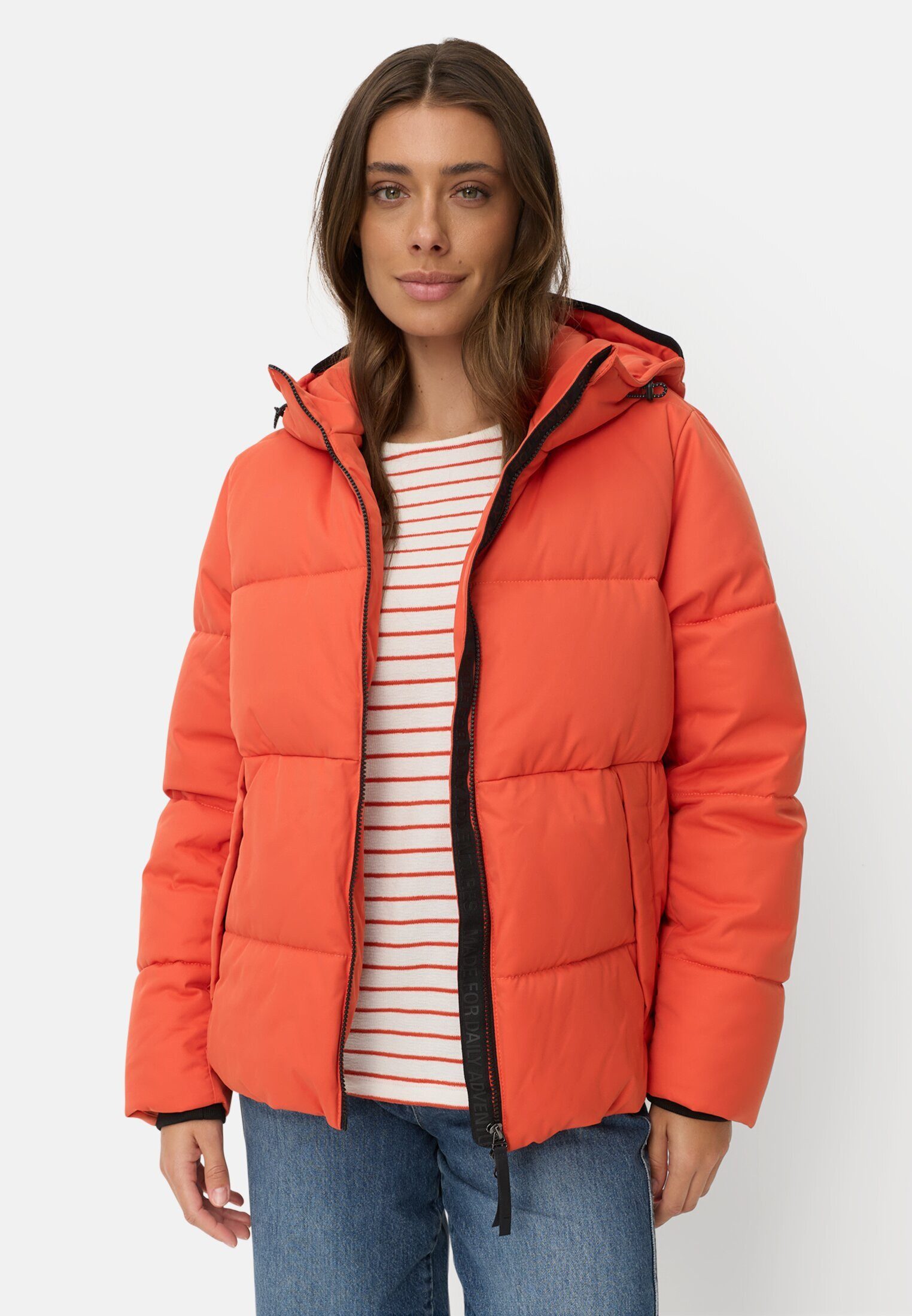 camel active Funktionsjacke mit reflektierenden Details Langarm Reflektierende Details
