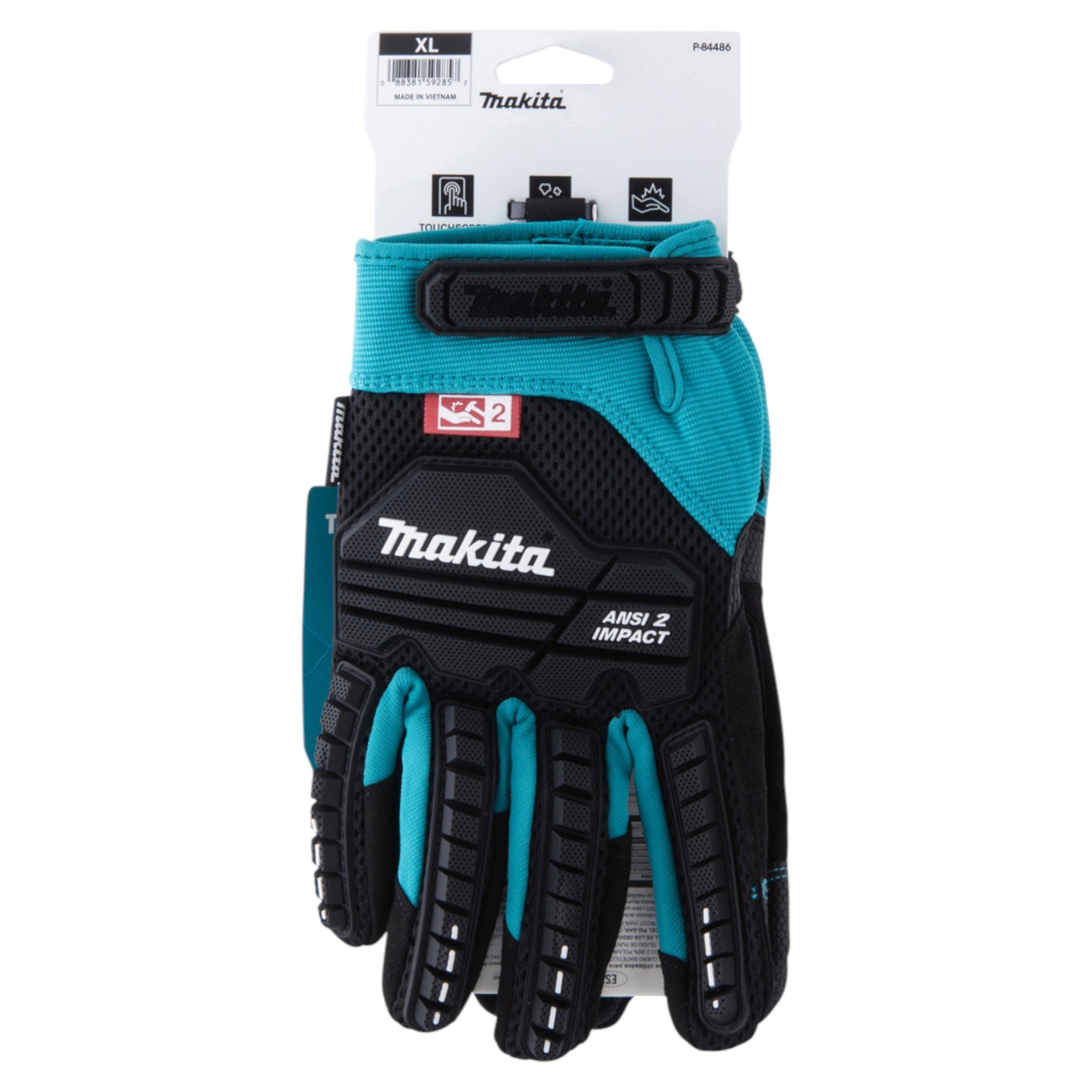Makita Gartenhandschuhe Arbeitshandschuhe (P-84486) Gr. XL (10) verstärkt für feinfühlige – Bild 4 von 5