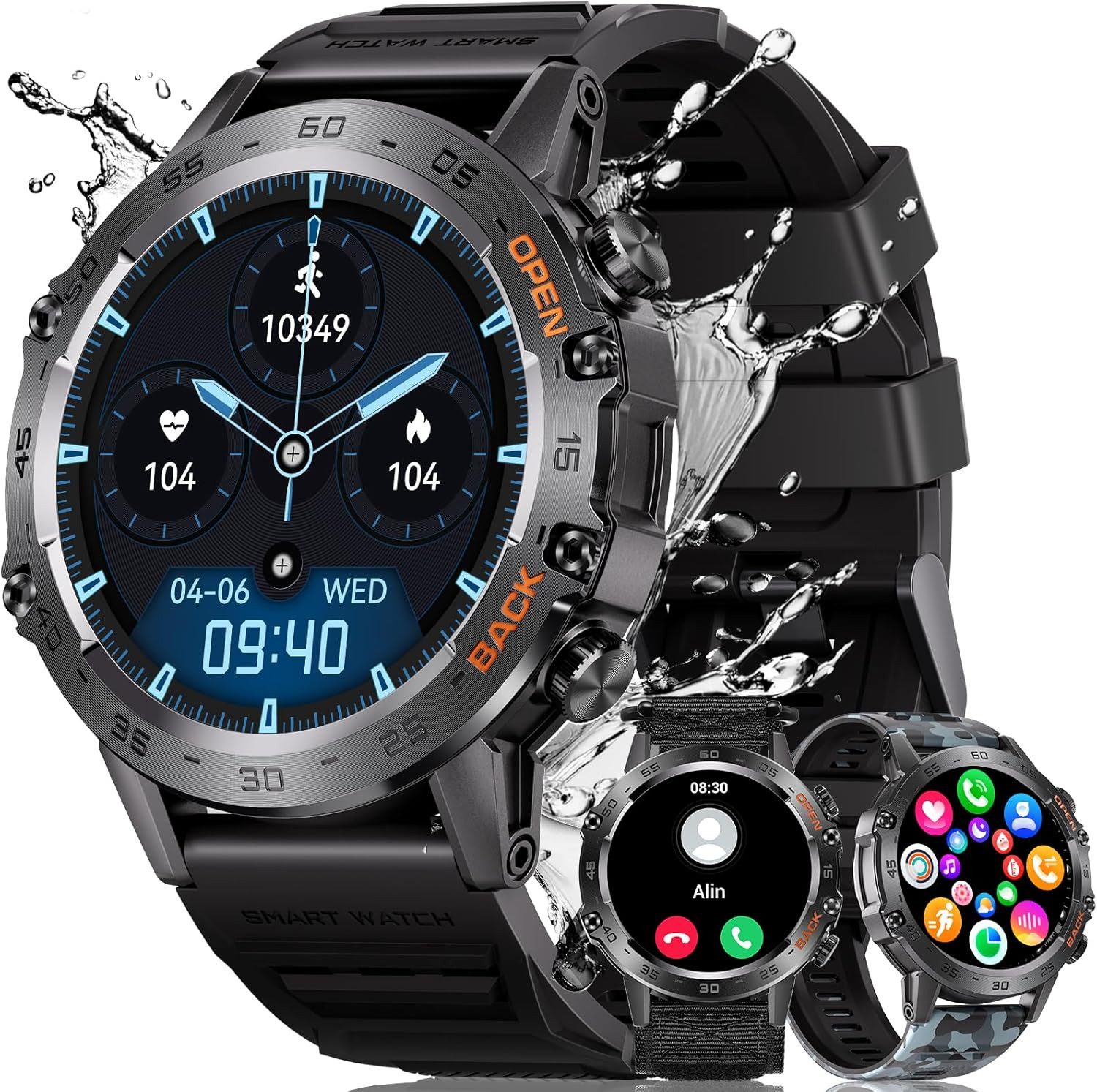 MEGALITH K52 Smartwatch (3,5 cm, android ios)