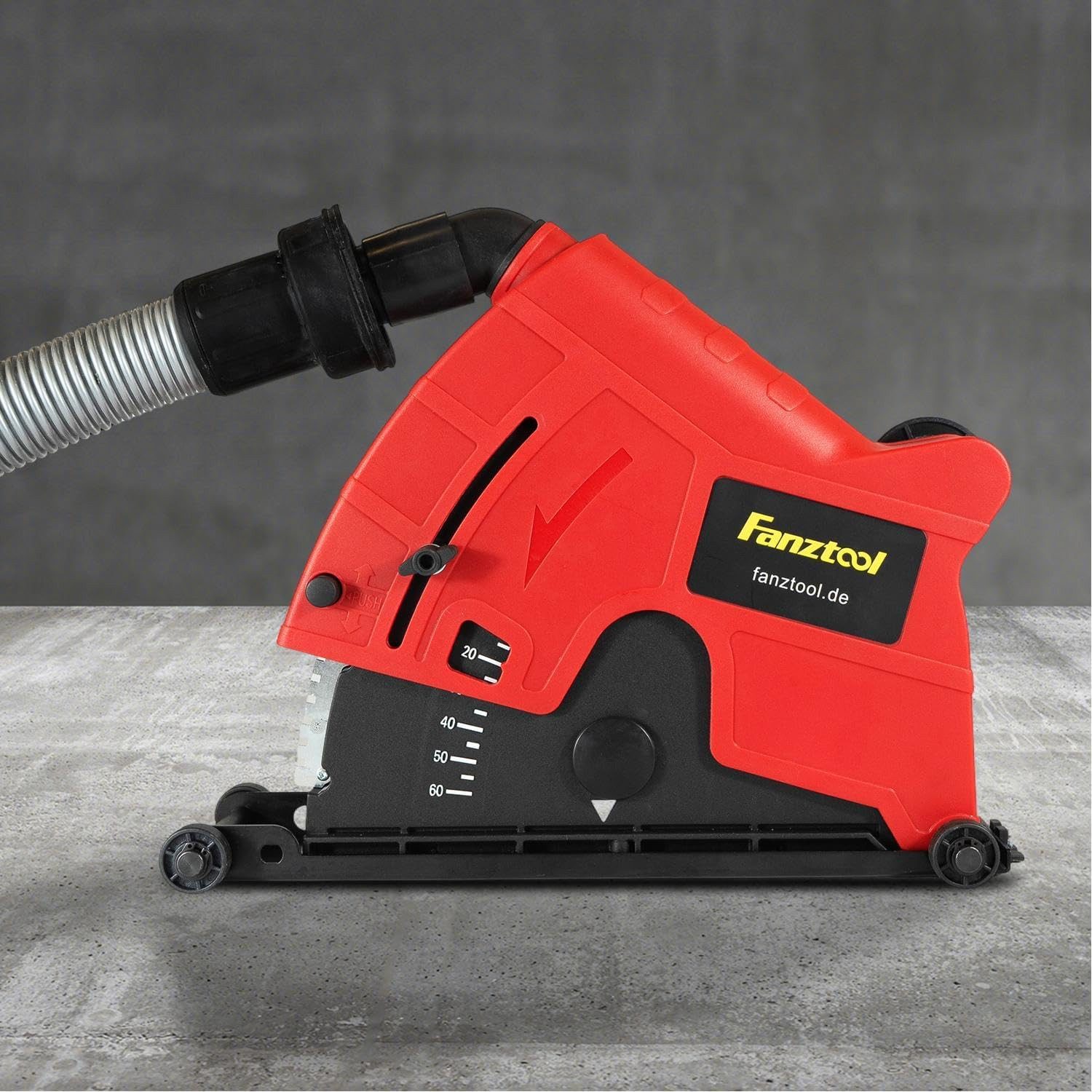 Fanztool Winkelschleifer FANZTOOL Absaughaube für Winkelschleifer mit 230mm Trennscheiben, (Packung)