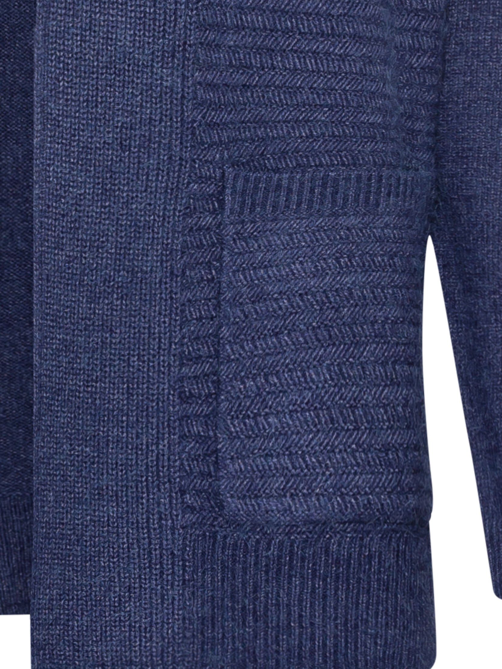 Olsen Cardigan Henny Denim Indigo Front mit offener