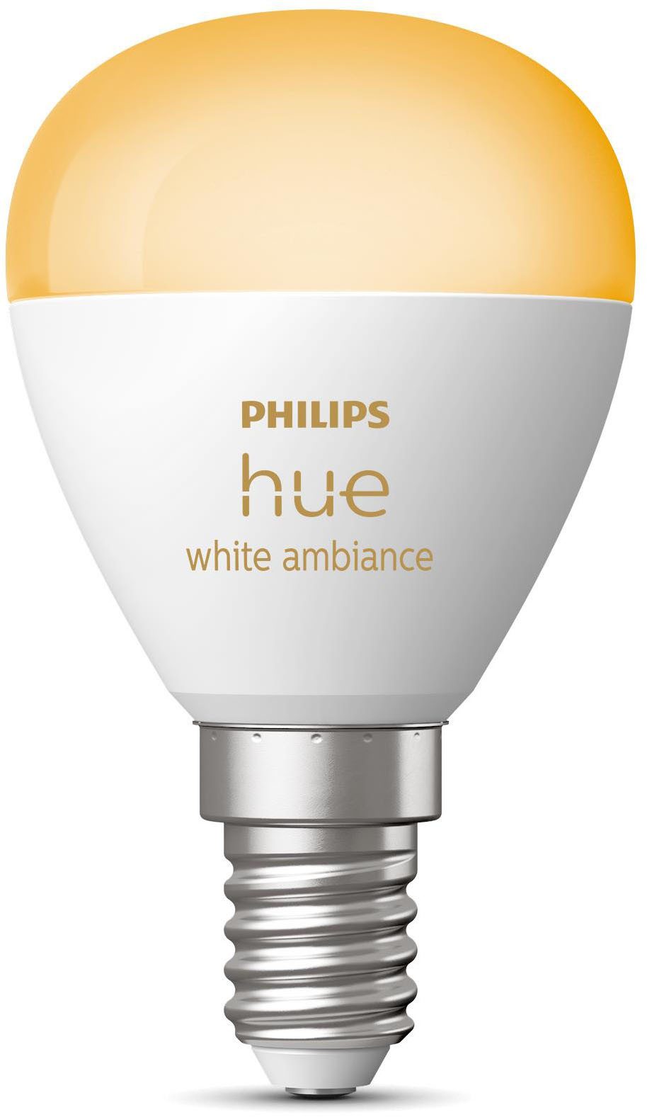 Philips Hue LED-Leuchtmittel White Ambiance Luster 470lm, E14, 1 St., Farbwechsler