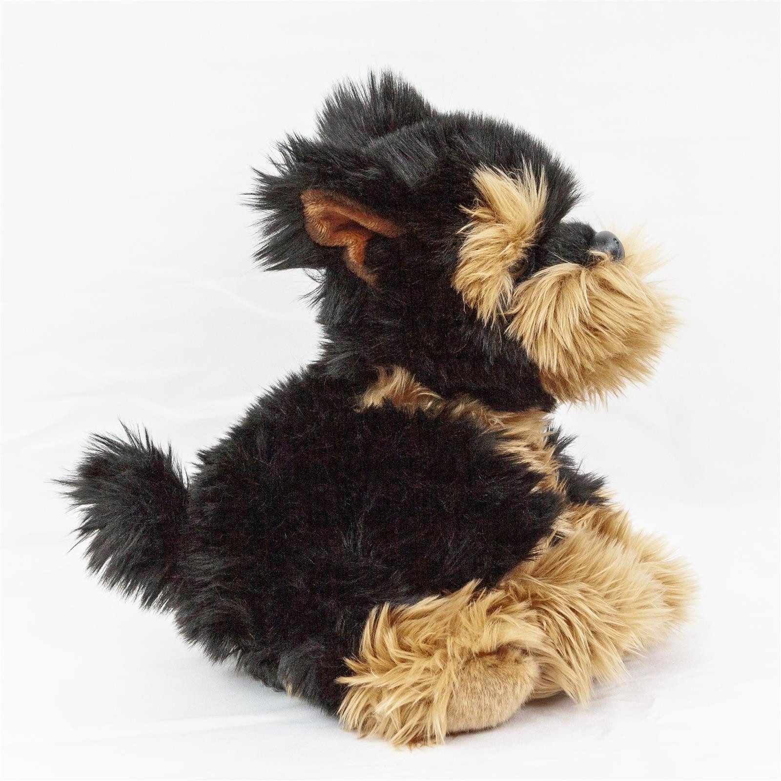 Teddys Rothenburg Kuscheltier Yorkshire Terrier 28 cm sitzend braun/schwarz günstig online kaufen