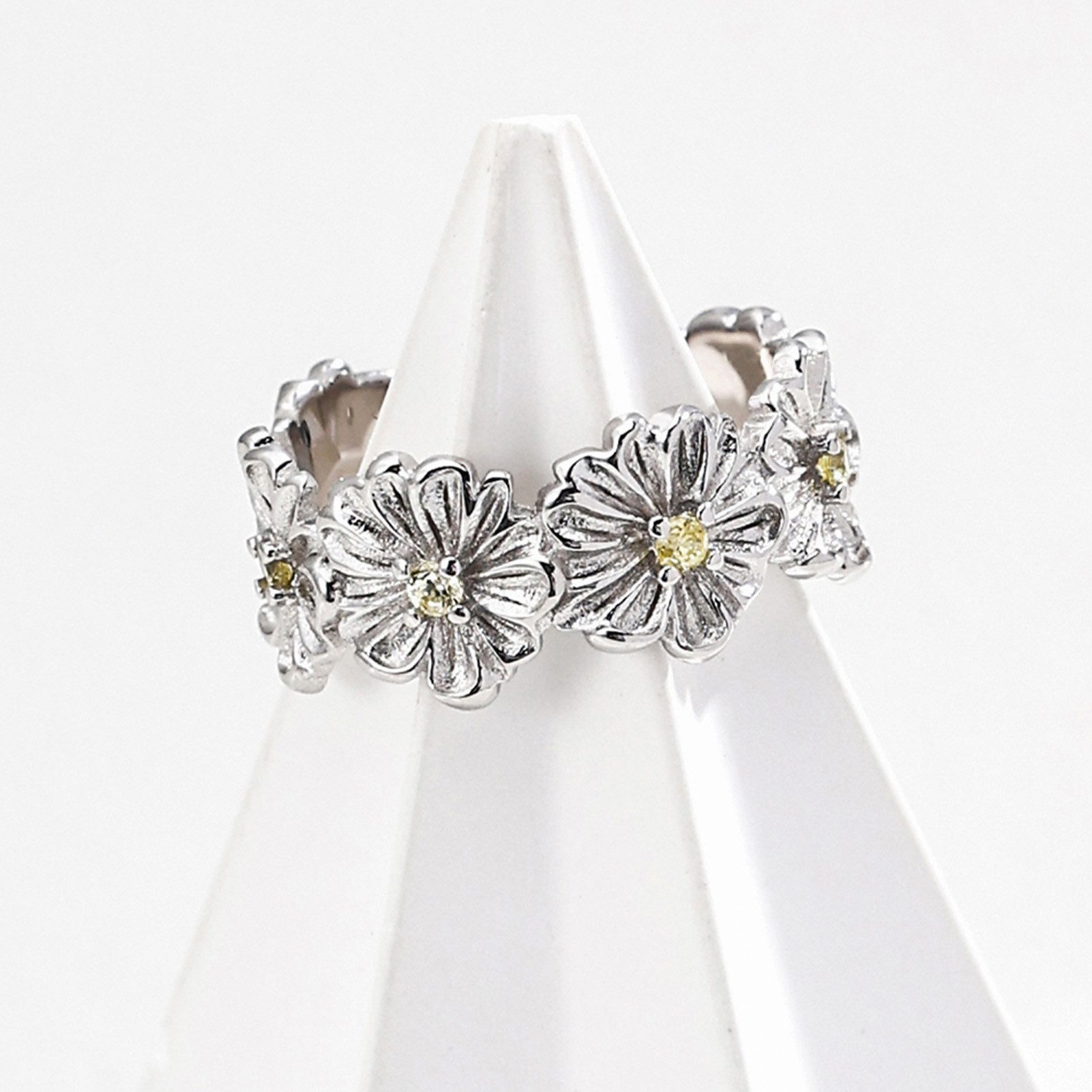 Jumpeak Silberring ring silber 925 damen,18kring vergoldet,ring mit stein,r günstig online kaufen