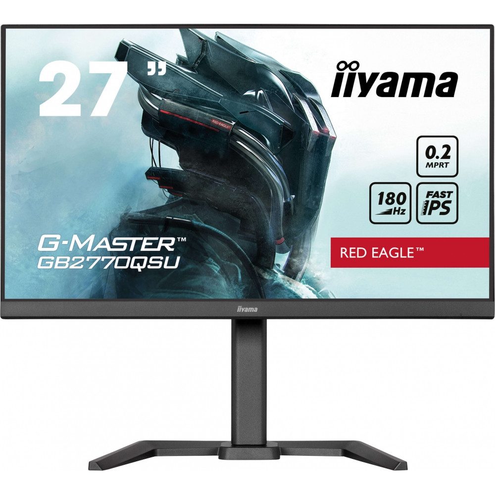 Iiyama iiyama G-Master GB2770QSU-B6 27 Zoll QHD Monitor Gaming-Monitor (QHD px, QHD, Flicker-Free, Flicker-Free Technologie)