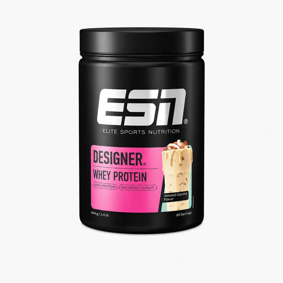 ESN Designer Whey 908g Dose - Stracciatella Pulver, 0.908 g, Pulver