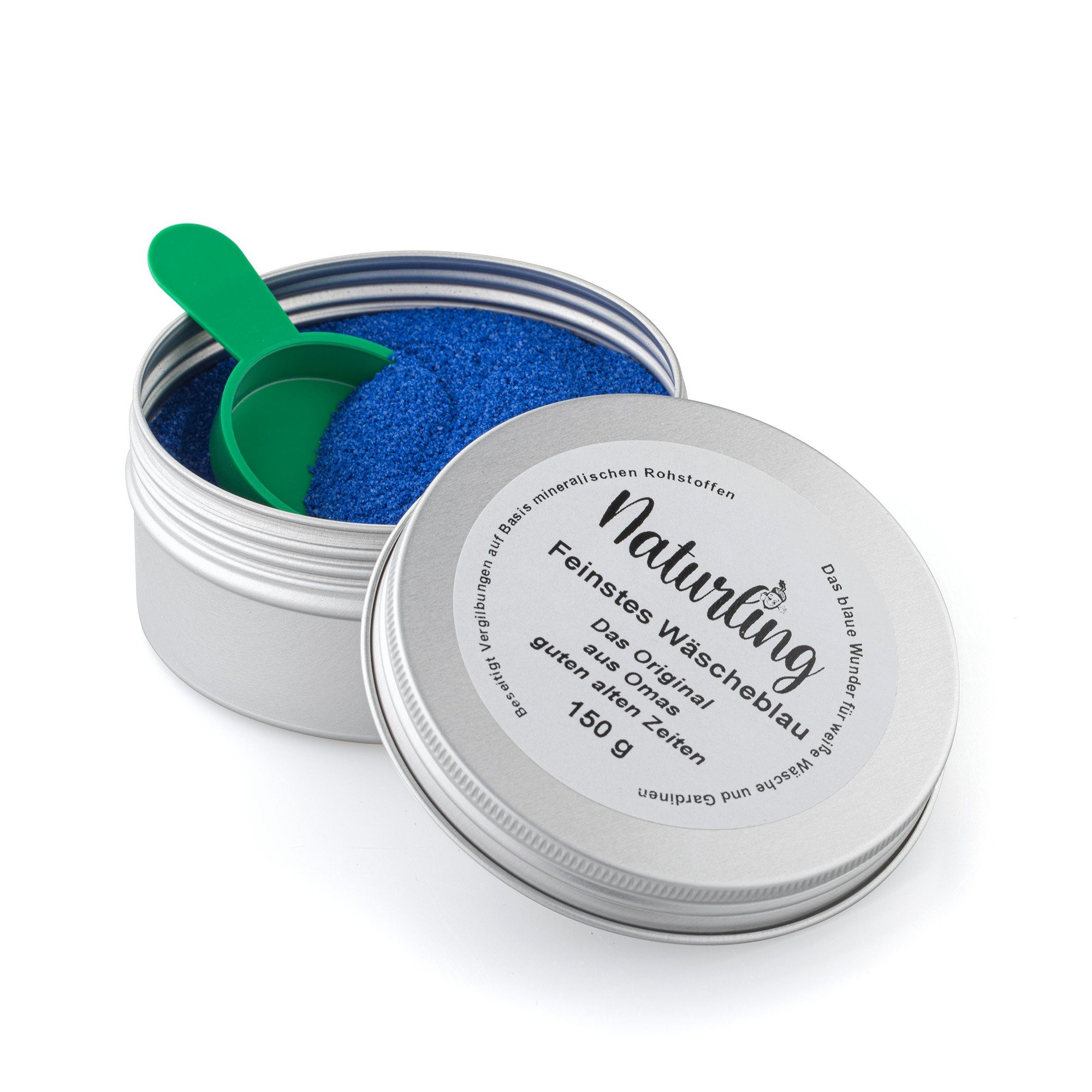 naturling Wäscheblau Ultramarin Spezialwaschmittel (für weiße Wäsche und Gardinen)