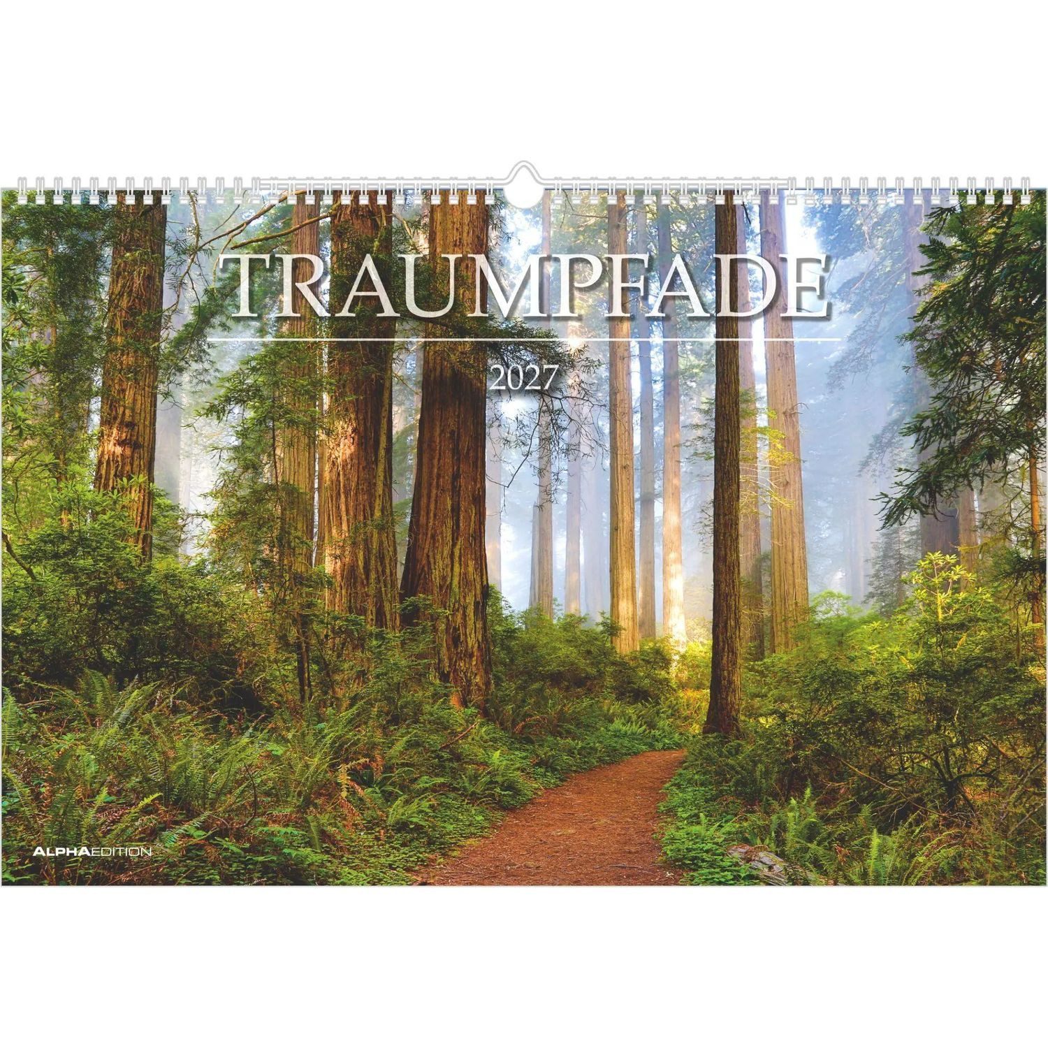 Alpha Edition Wandkalender Traumpfade 2027