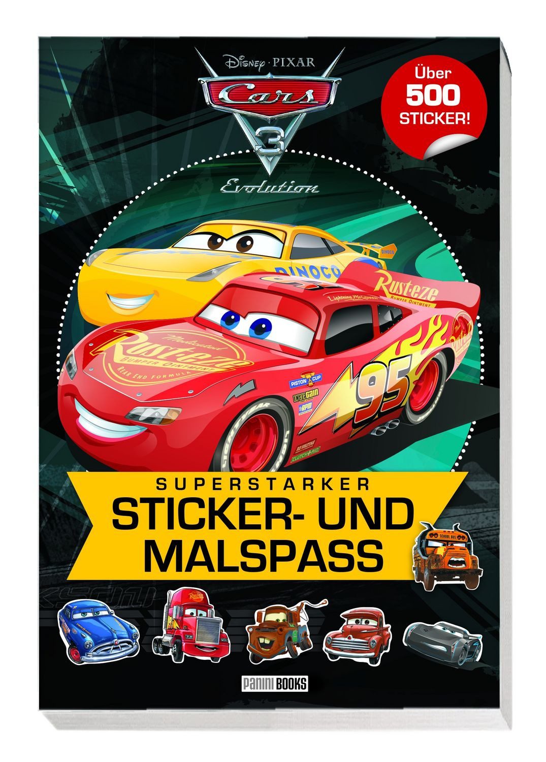Disney Cars 3: Superstarker Sticker- und Malspaß / diverse