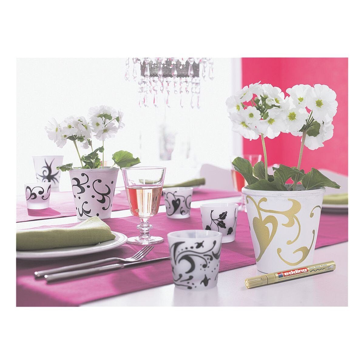 edding Lackmarker 750, (1-tlg), Strichstärke 2-4 mm, wasserfest