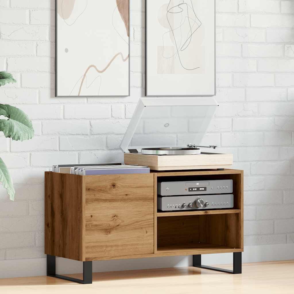 vidaXL TV-Schrank NA TV Schrank Sideboard Plattenschrank Artisan-Eiche 84,5x38x48 cm Spa