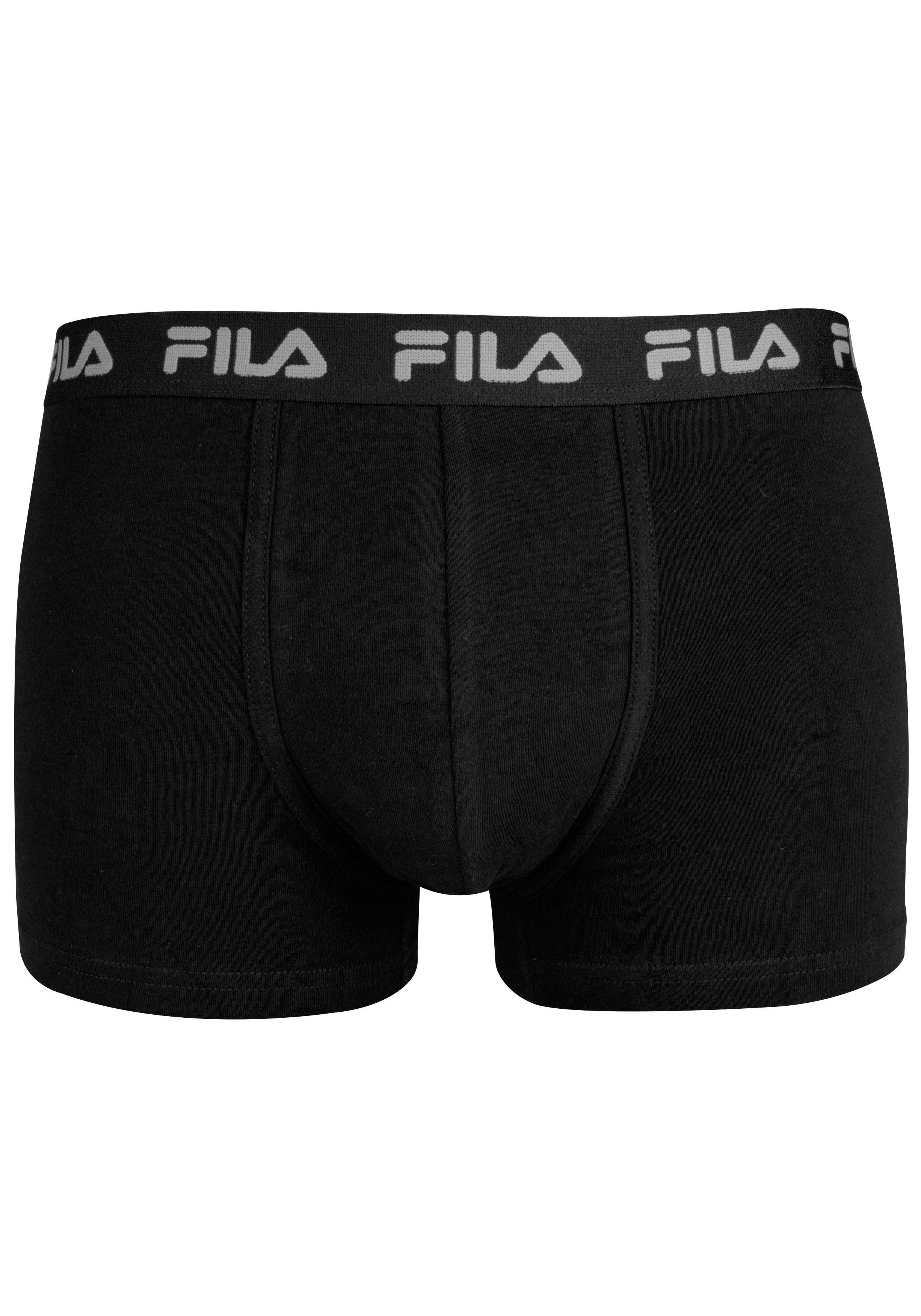 3-St) FILA mix Fila Schriftzug Boxershorts (Packung,
