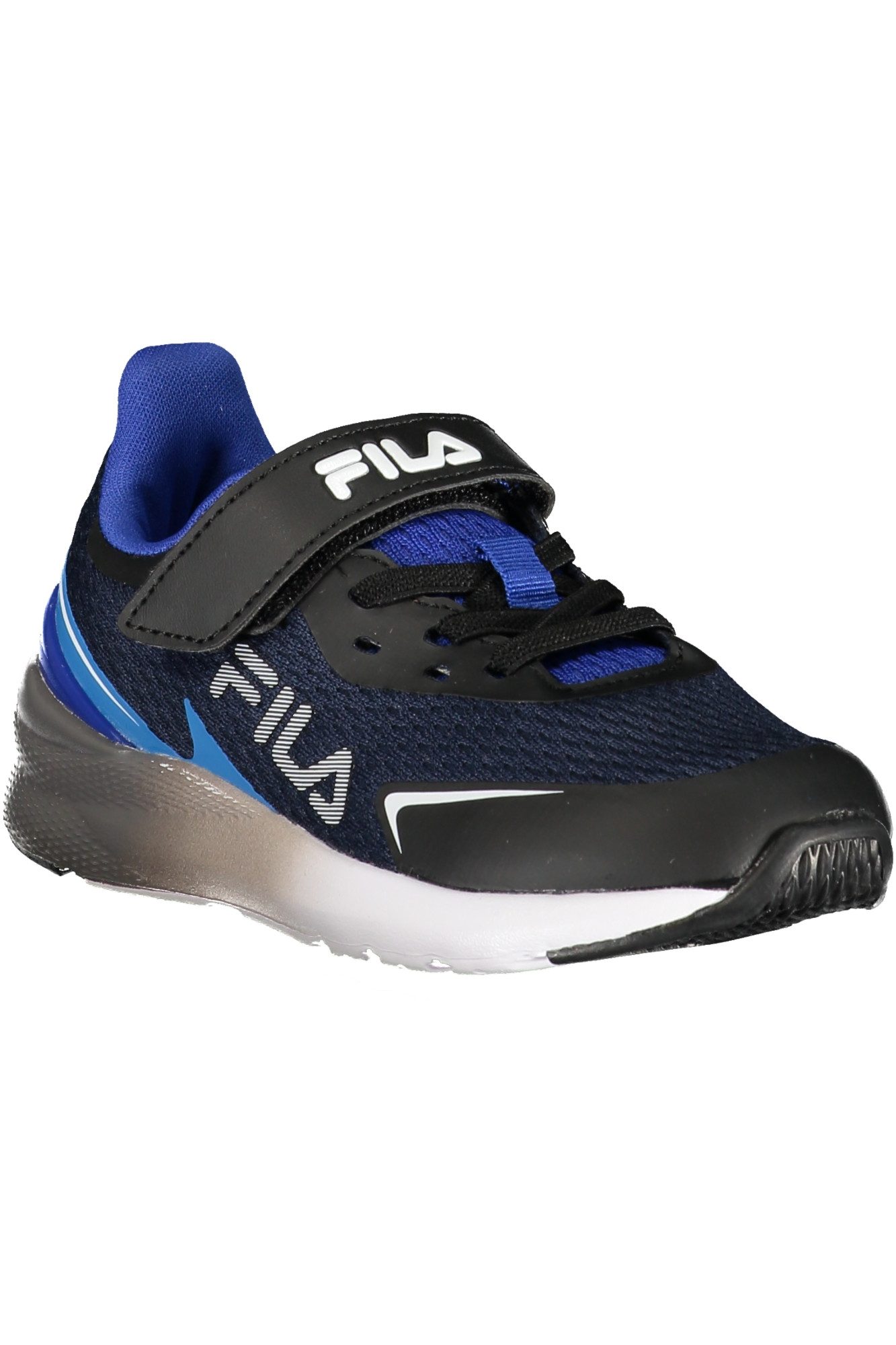 Fila Sneaker Blauer Kindersportschuh mit Klettverschluss und