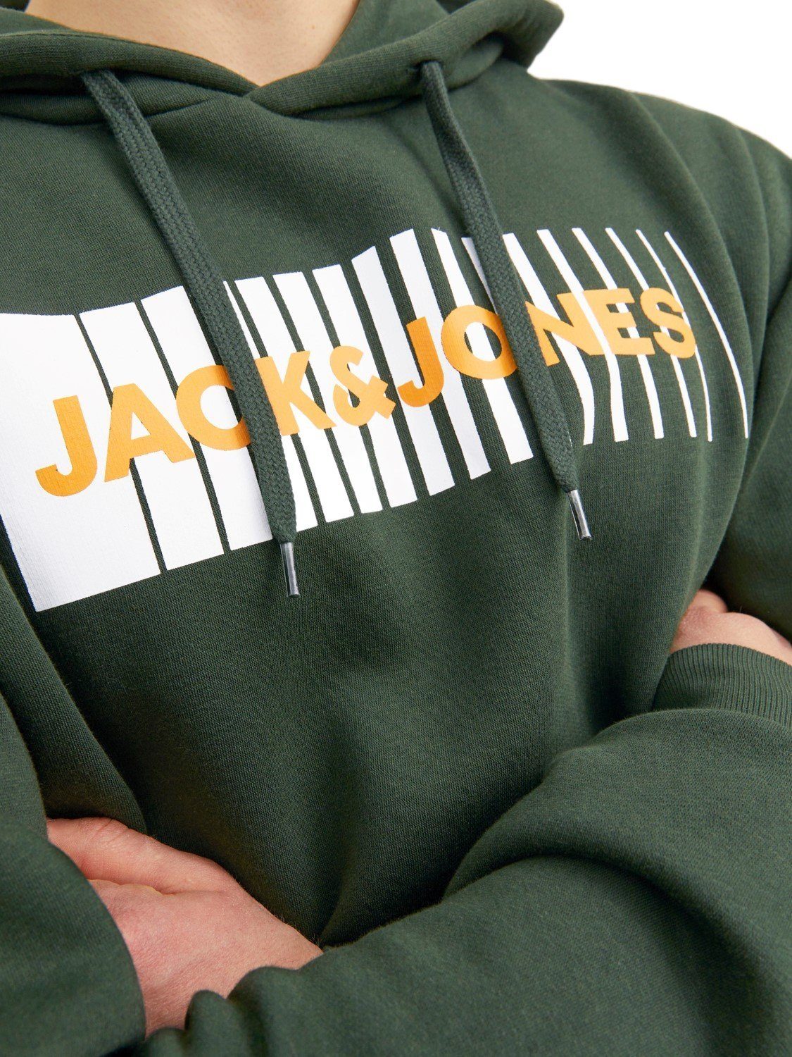 Jack & Jones Kapuzensweatshirt JJECORP LOGO günstig online kaufen