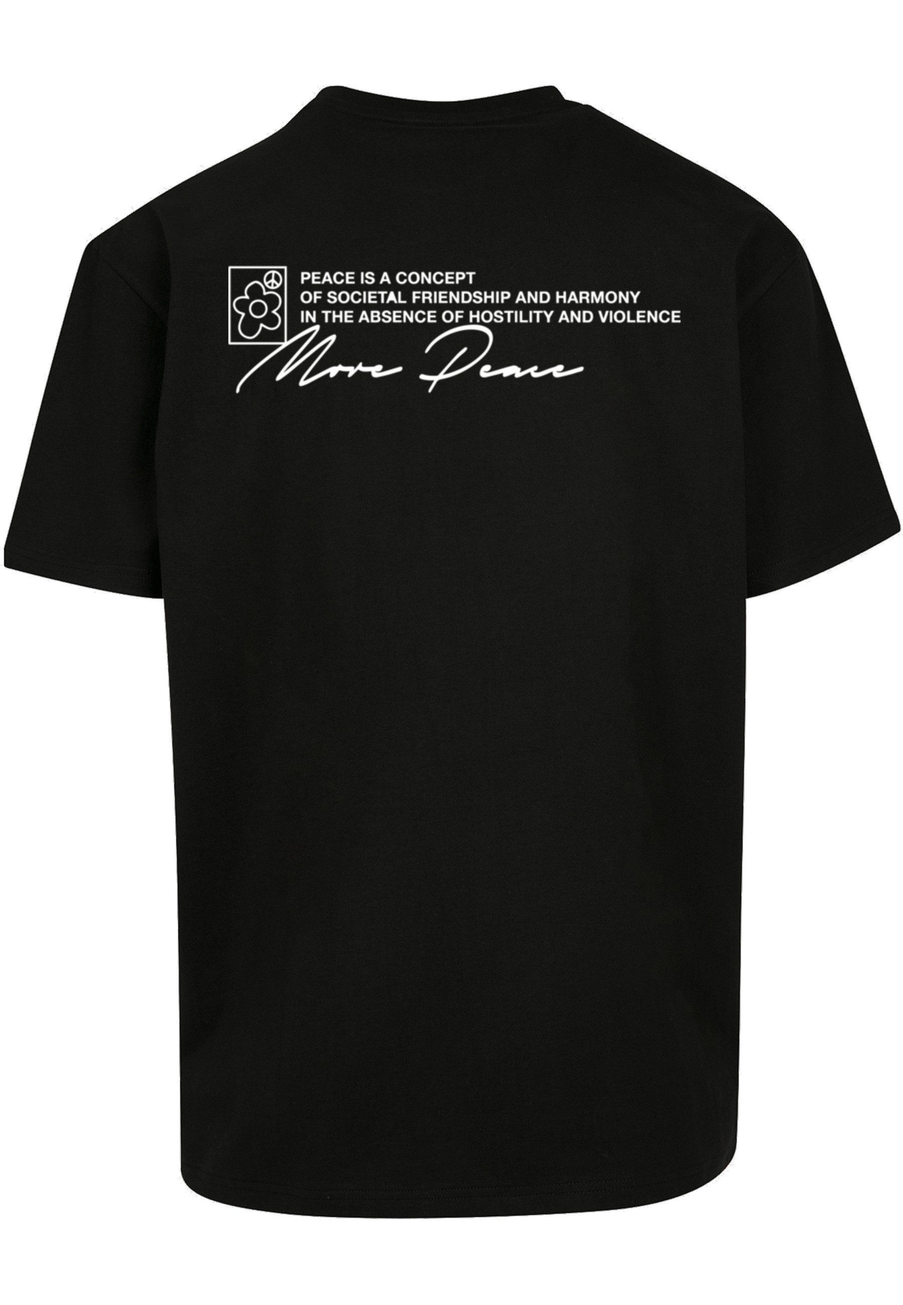 Upscale by Mister Tee T-Shirt Upscale by Mister Tee More Peace Oversize Tee (1-tlg)