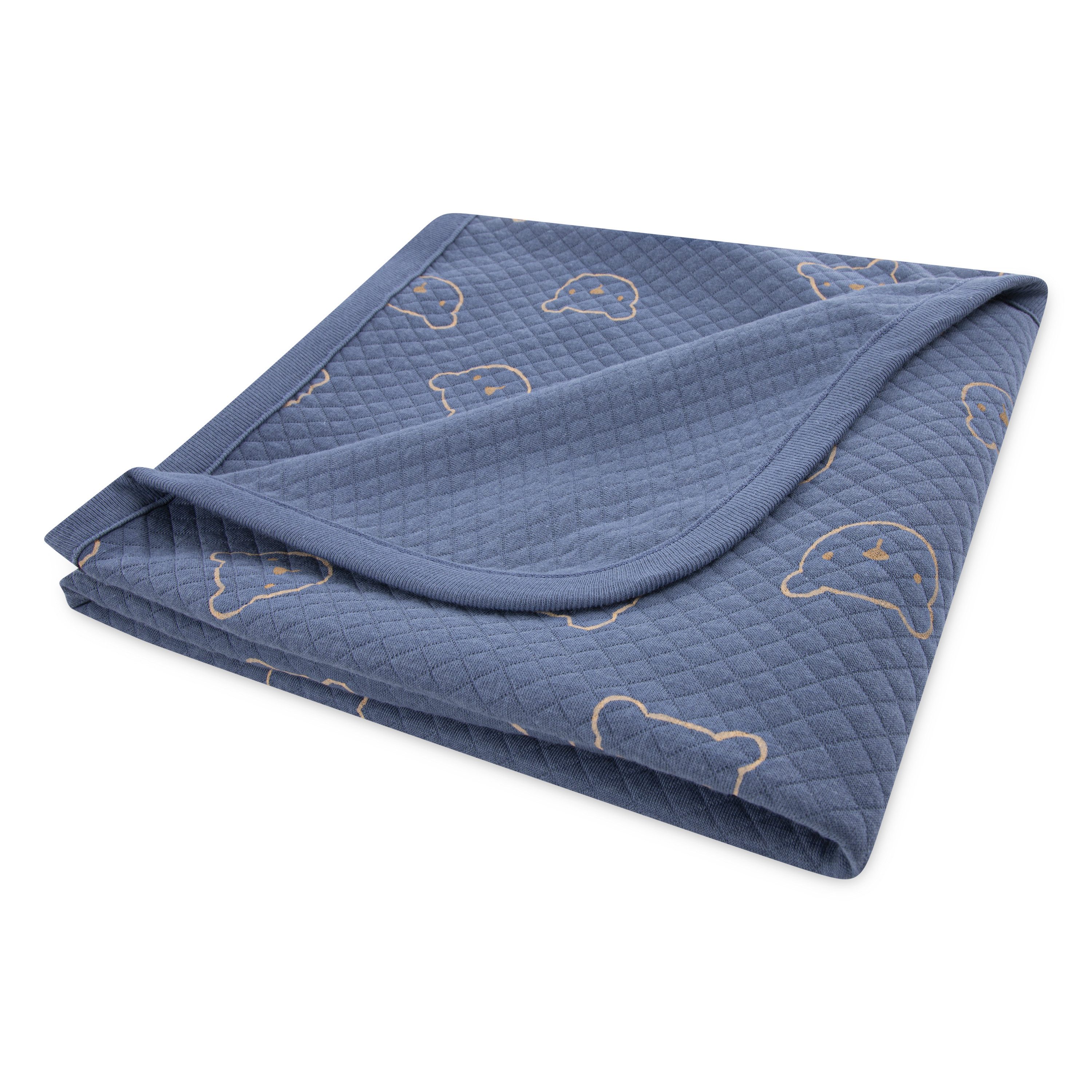 Babydecke HGHB QUILTED RECEIVING BLANKET, HUGGIES babywear, mit Teddy-Motiv günstig online kaufen