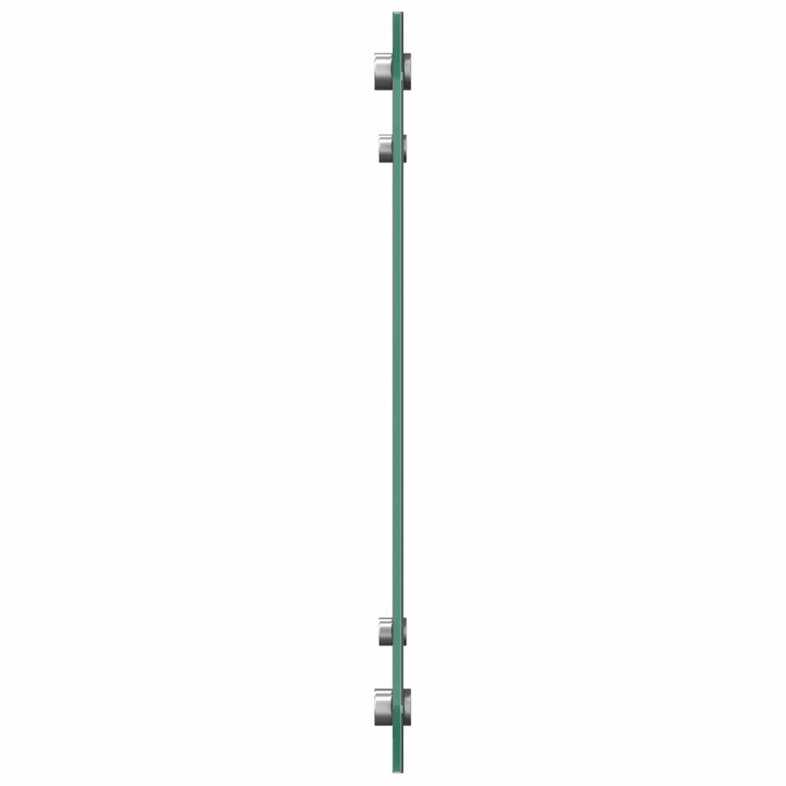 vidaXL Küchenrückwand Küchenrückwand Dunkelgrau 70 x 40 cm Gehärtetes Glas, (1-tlg)