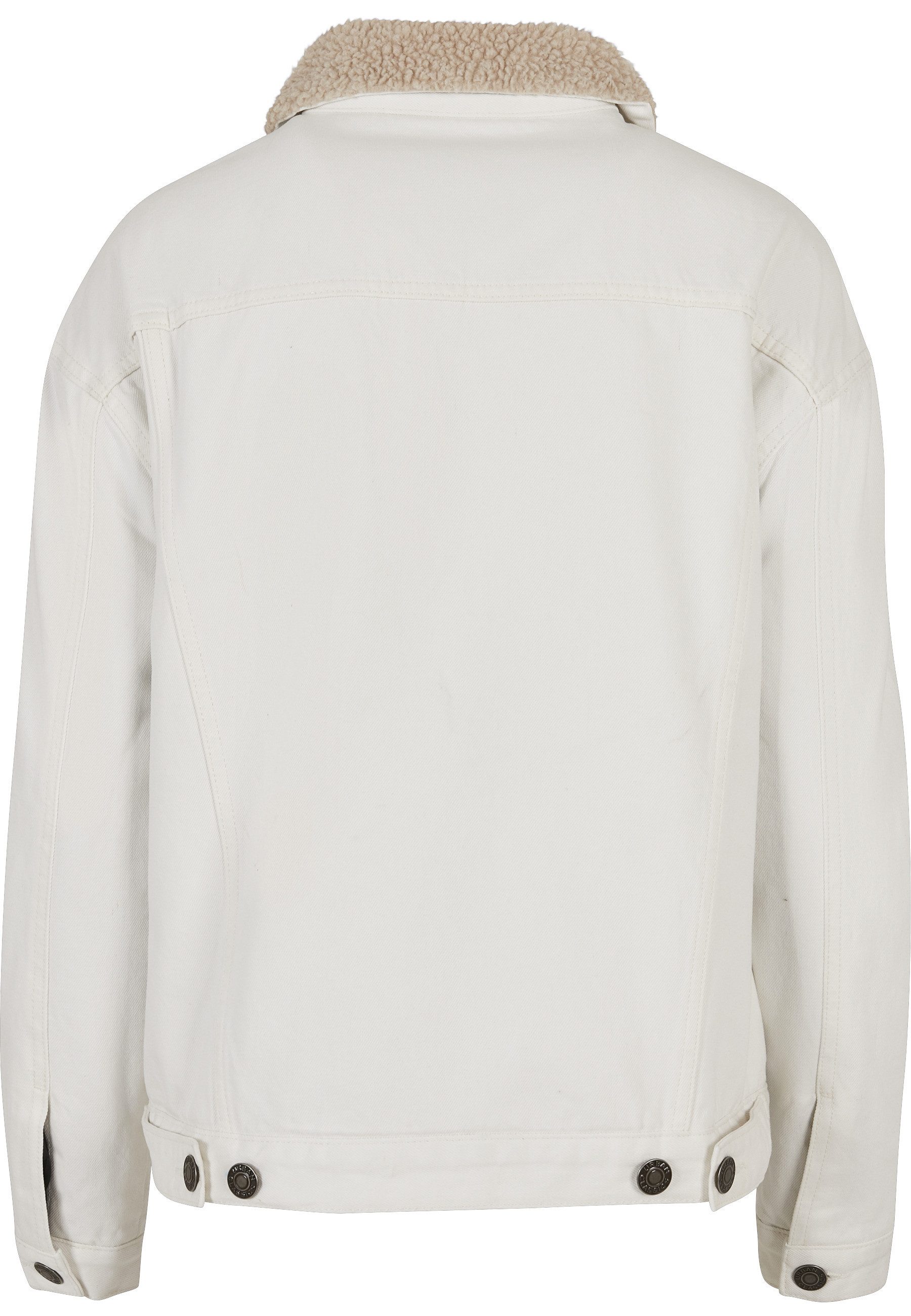 URBAN CLASSICS Jeansjacke Urban Classics Damen Ladies Oversized Sherpa Deni günstig online kaufen