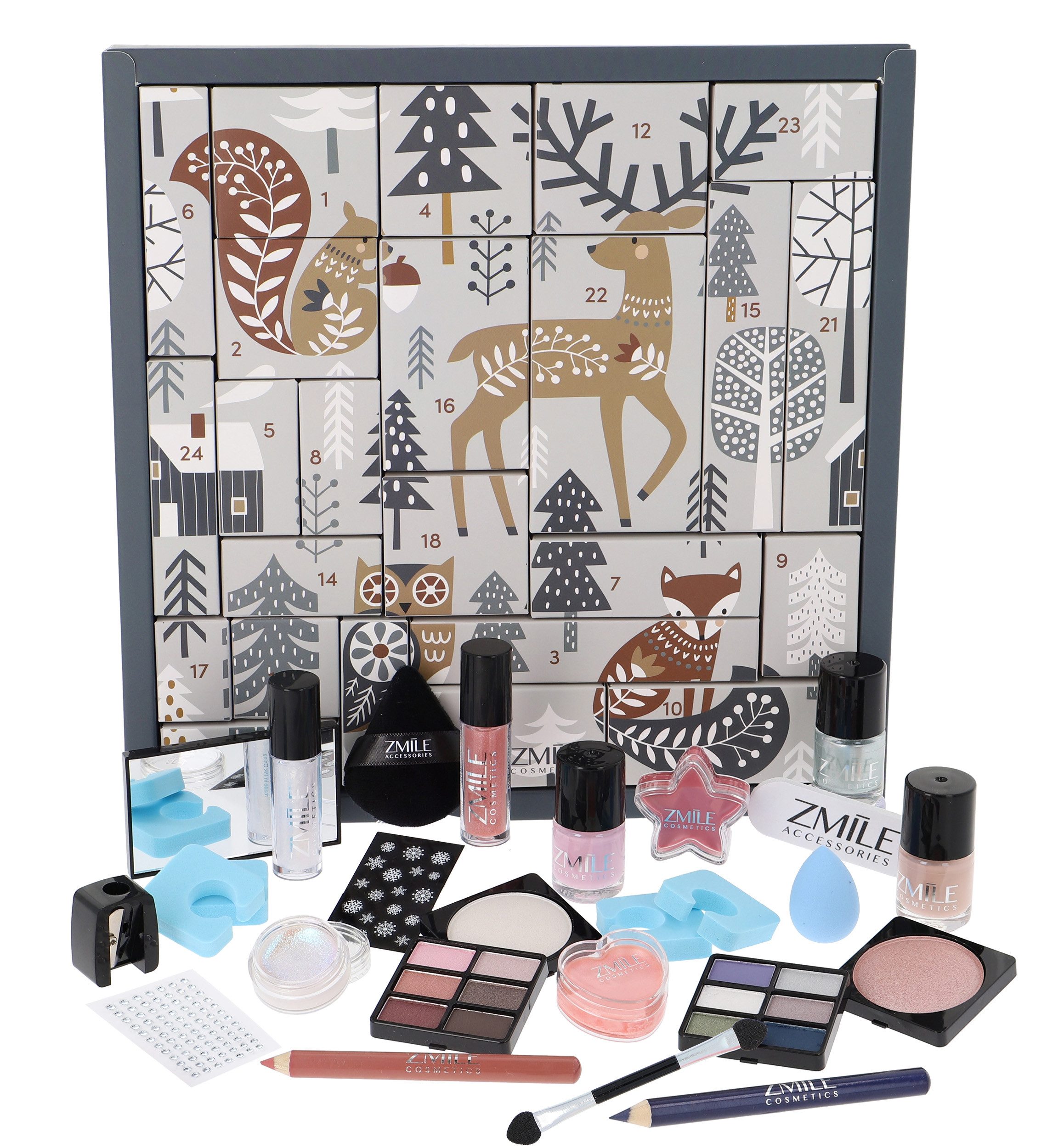 ZMILE COSMETICS Kosmetik-Adventskalender Beauty Adventskalender Scandic Wildlife