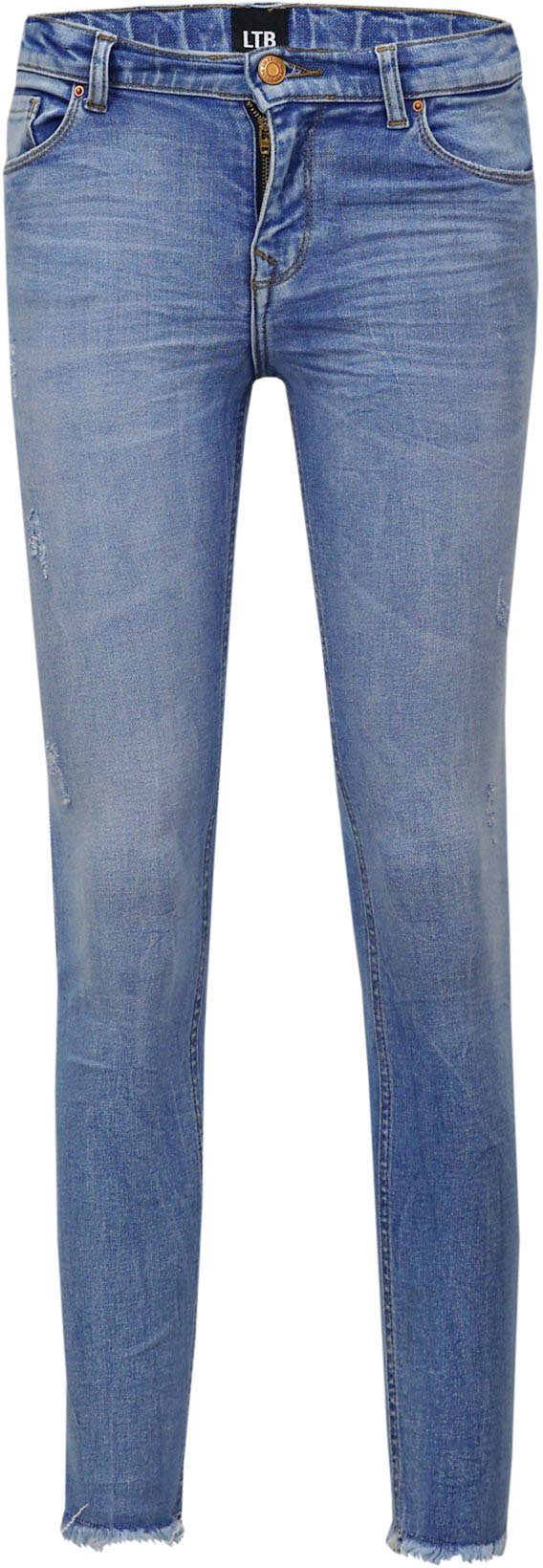LTB Skinny-fit-Jeans AMY mit Destroyed-Effekten, wash ofra GIRLS for