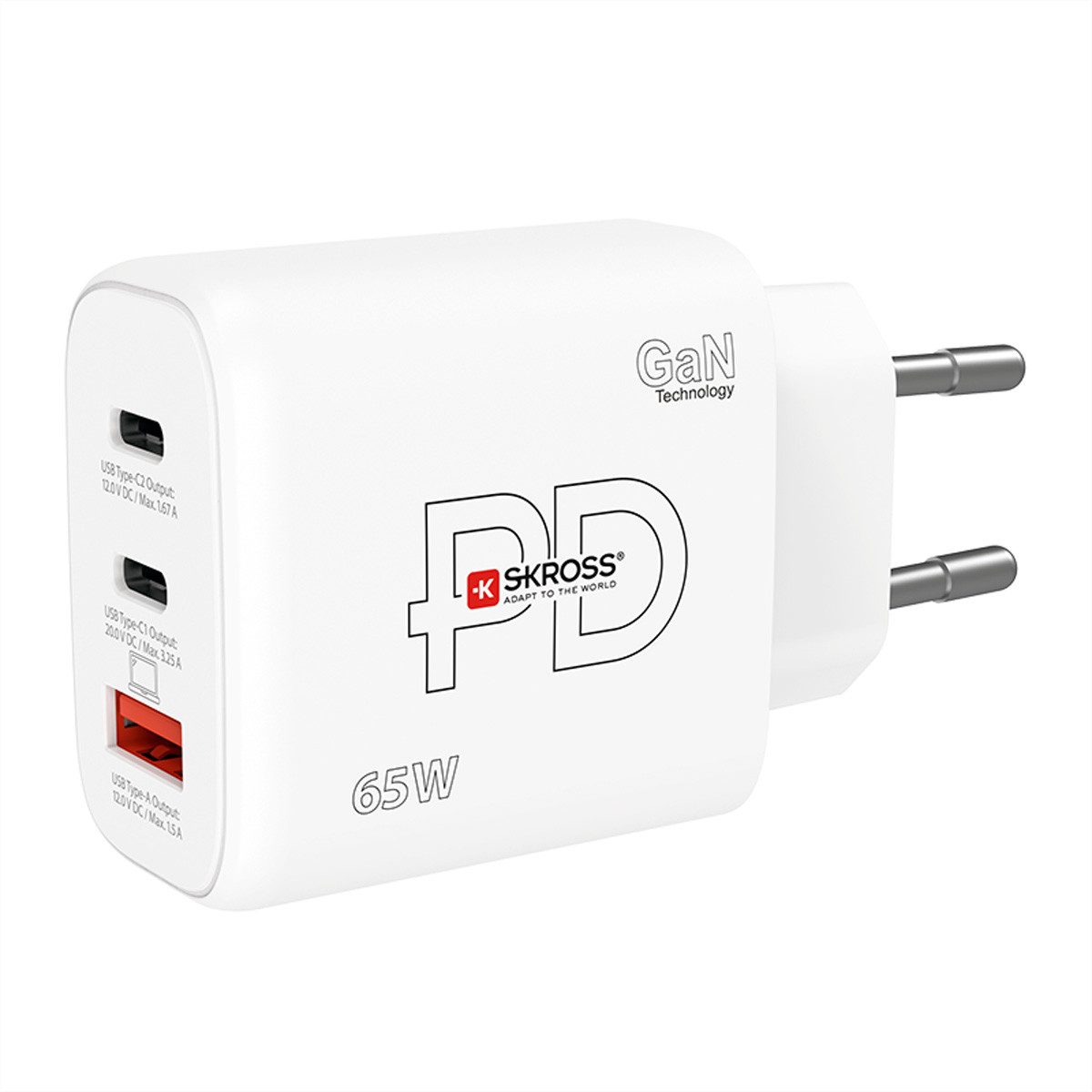 Power Charger 65W PD EU Stromadapter
