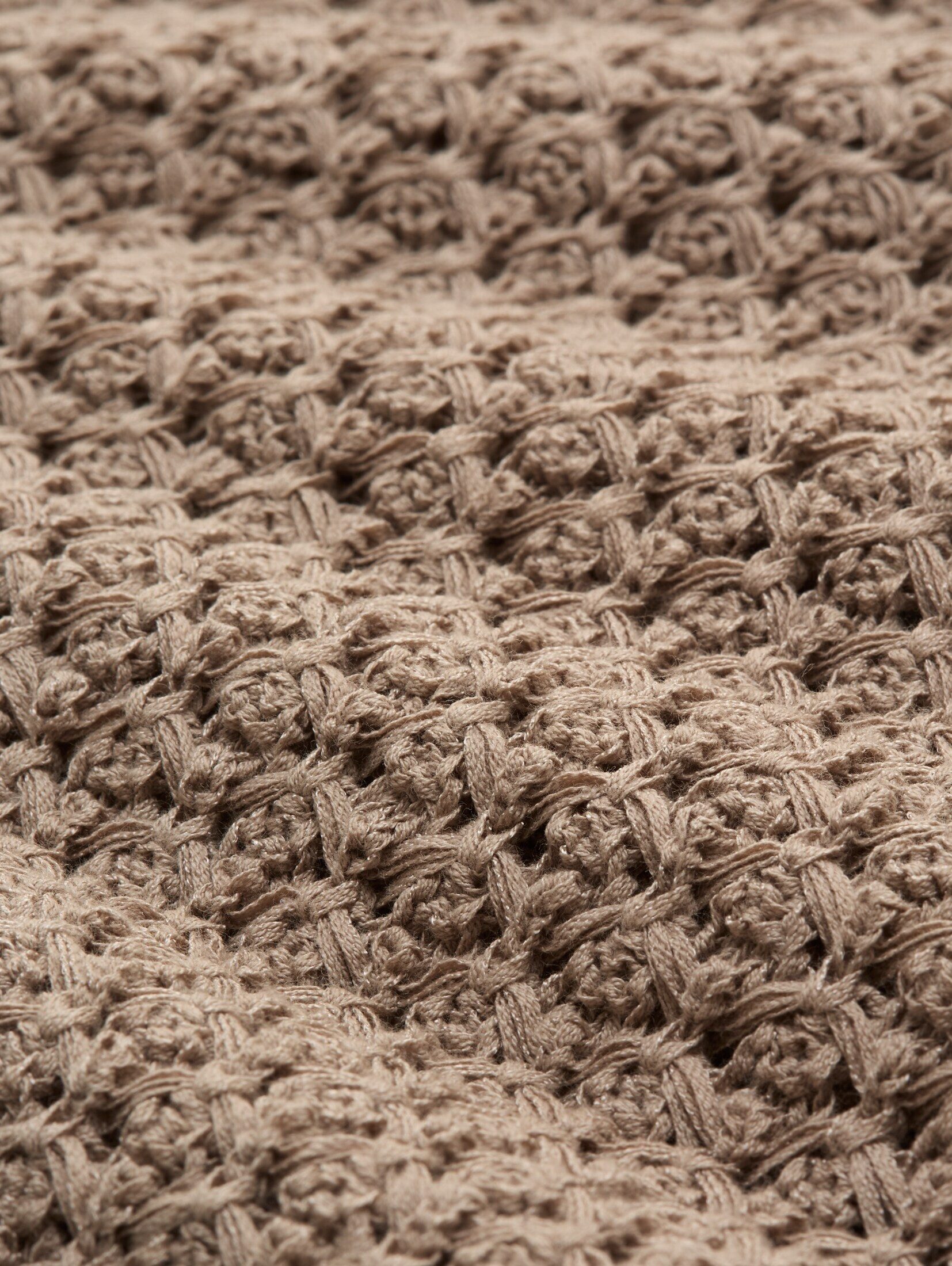 TOM TAILOR Strickpullover Pullover & Strickjacken Loose Fit Strickpullover mit Lochmuster