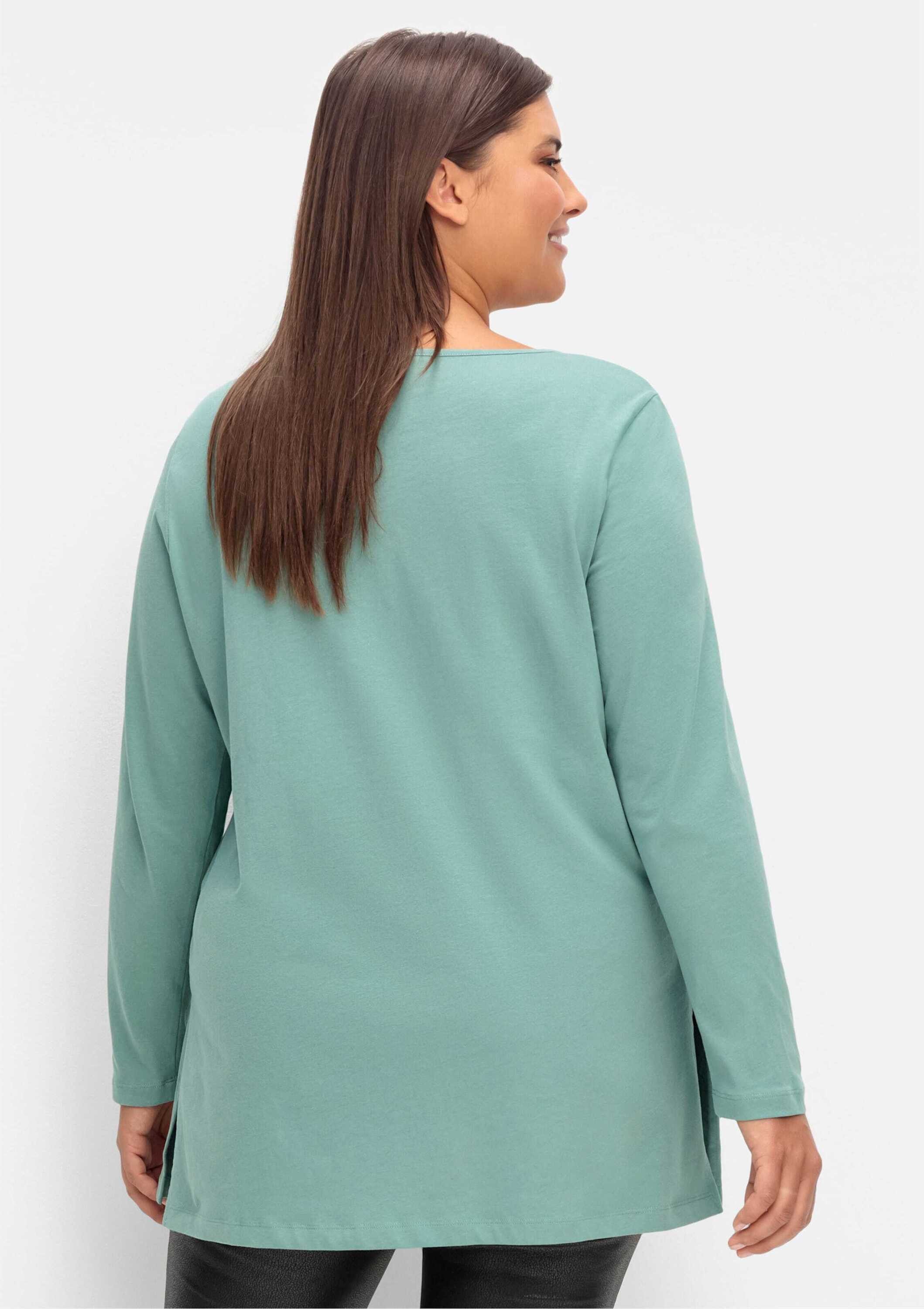 Sieh an! T-Shirt Longshirt Langarm günstig online kaufen