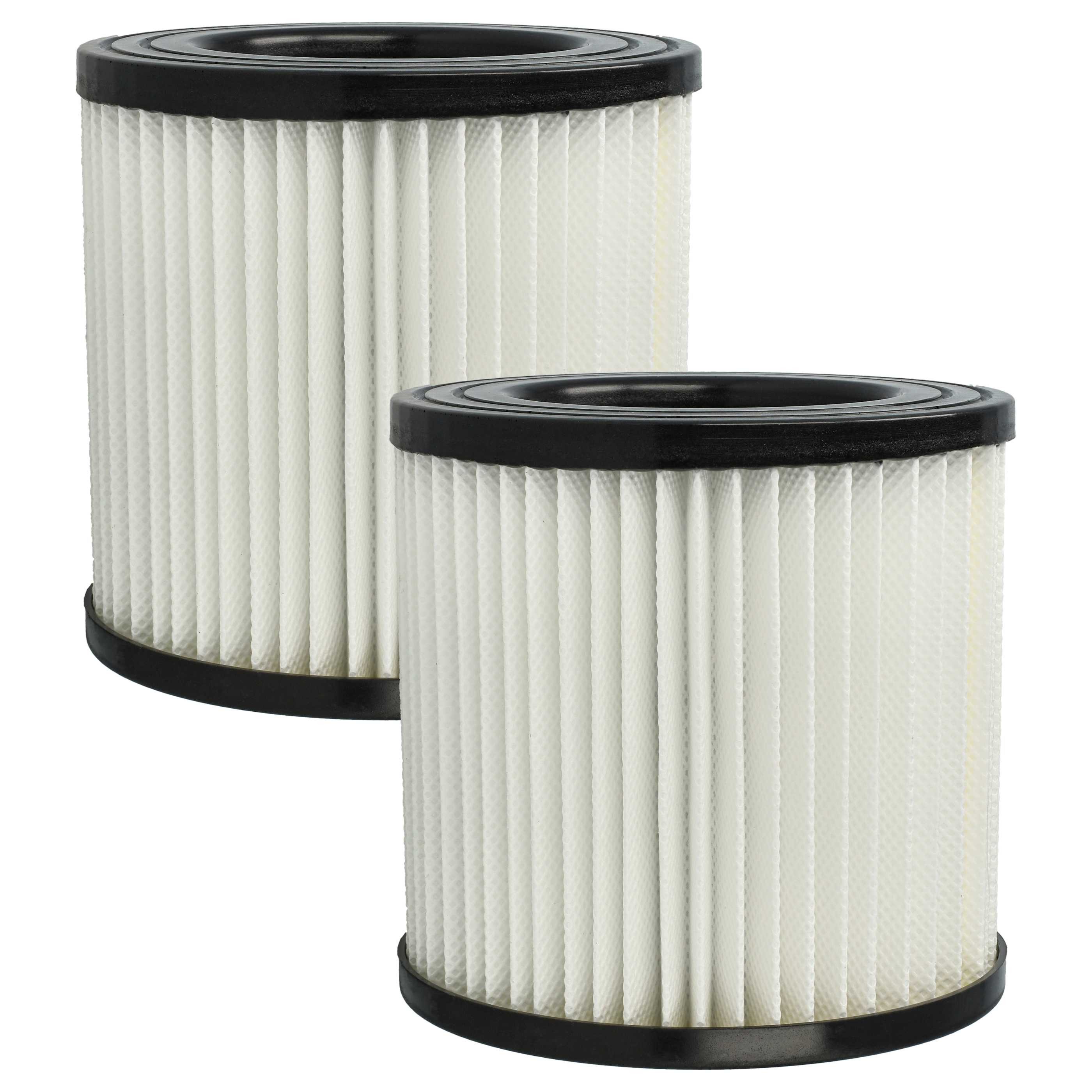 vhbw Patronenfilter passend für Stanley SXVC20XTE Staubsauger, Nass- und Trockensauger, für Staubsauger, Nass-/Trockensauger, (2-St), Zuverlässiges Filter-Set für Ihren Staubsauger, Idealer Ersatz-Filter