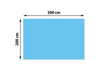 MCW Pool-Abdeckplane Pool-Abdeckplane-1, UV-beständig, Reduziert die Wasserverdunstung, Stärke: 200 µm