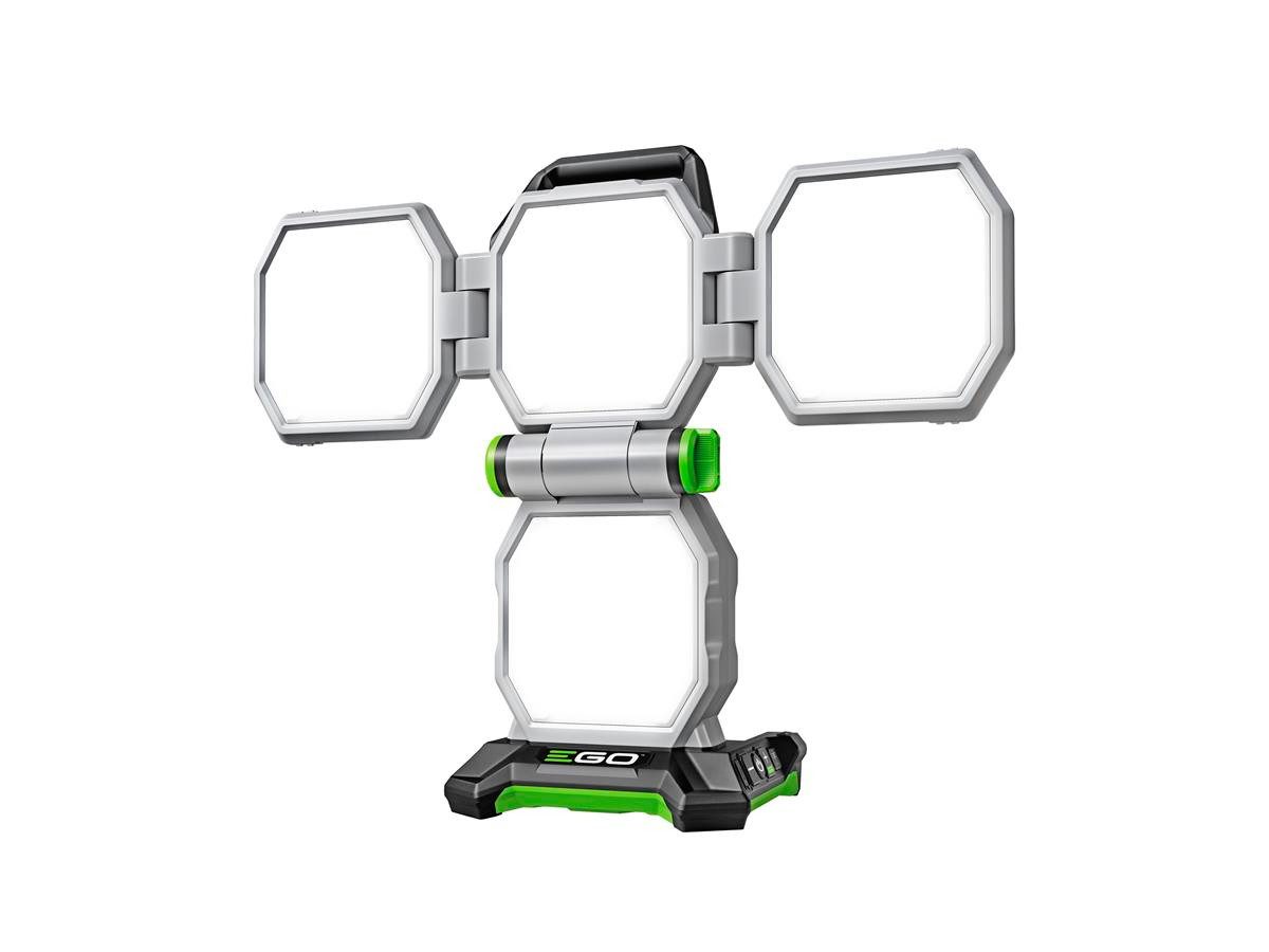EGO POWER PLUS Baustrahler LT1000E, Fünf Helligkeitsstufen plus Power-Boost-Modus, LED fest integriert, Fünf Helligkeitsstufen plus Power-Boost-Modus