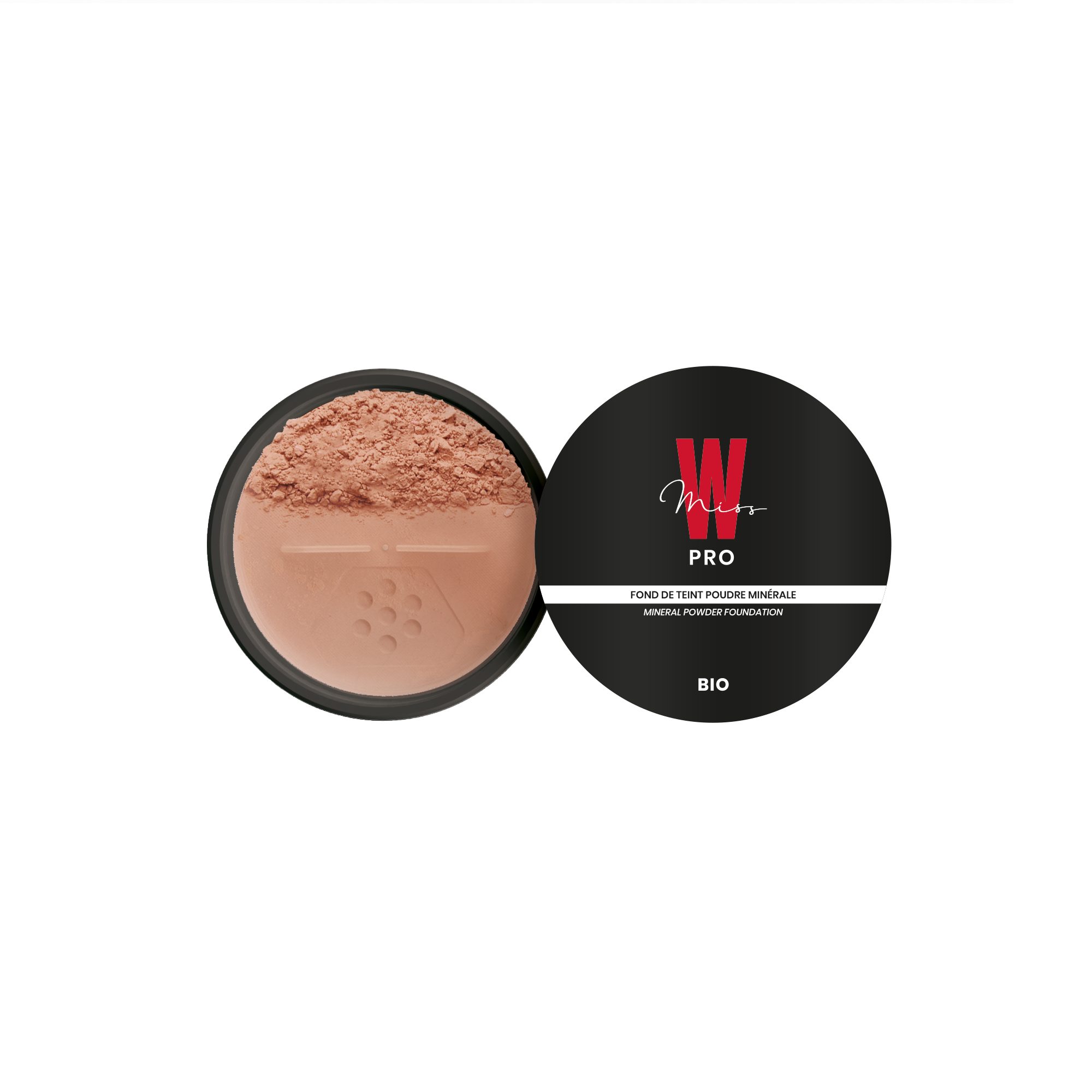 Miss W Pro Make-up HD Silk Puder: Veganes, biologisches Puder für makellosen Teint, HD Silk Puder: Biologisches, veganes Puder für einen perfekten Teint