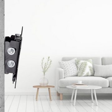 Hama TV-Wandhalter, neigbar, bis 30kg, 25 - 66 cm (10" - 26), VESA 100x100 TV-Wandhalterung, (bis 26 Zoll)