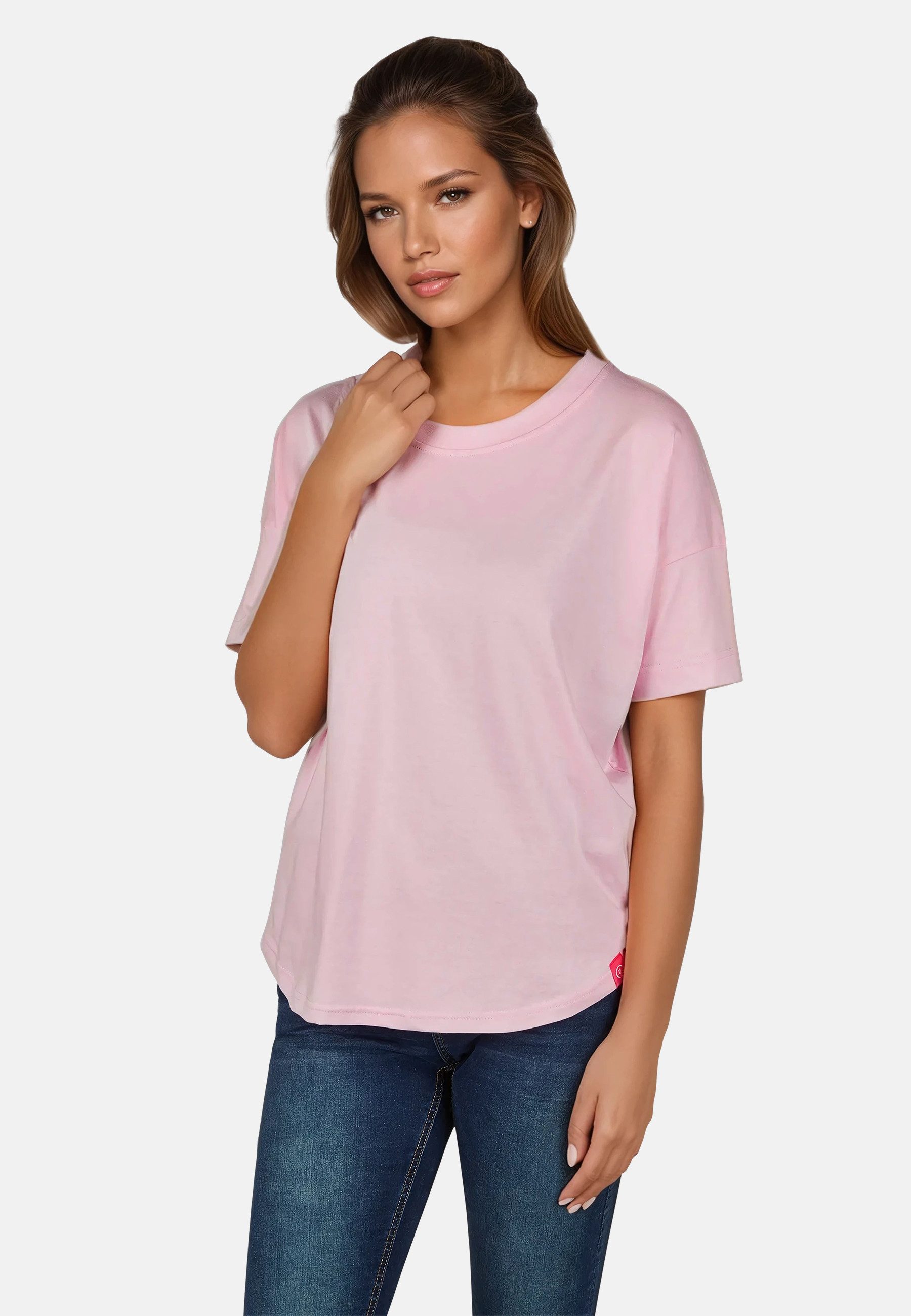 salzhaut T-Shirt LEEV Damen Oversized salzhaut T-Shirt – bequeme Qualität und nordisch klares Design für ein