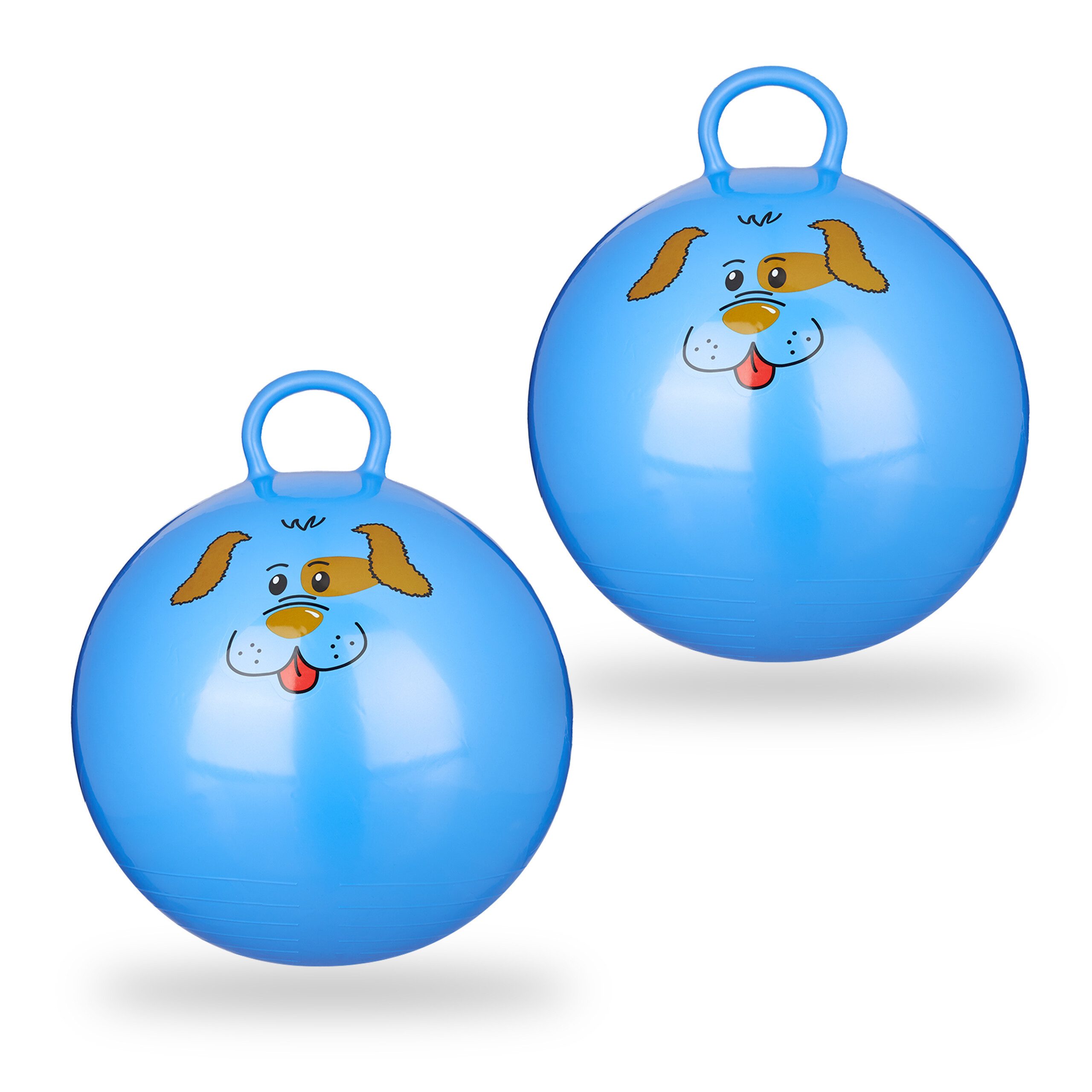 relaxdays Hüpfspielzeug 2 x Hüpfball Kinder günstig online kaufen