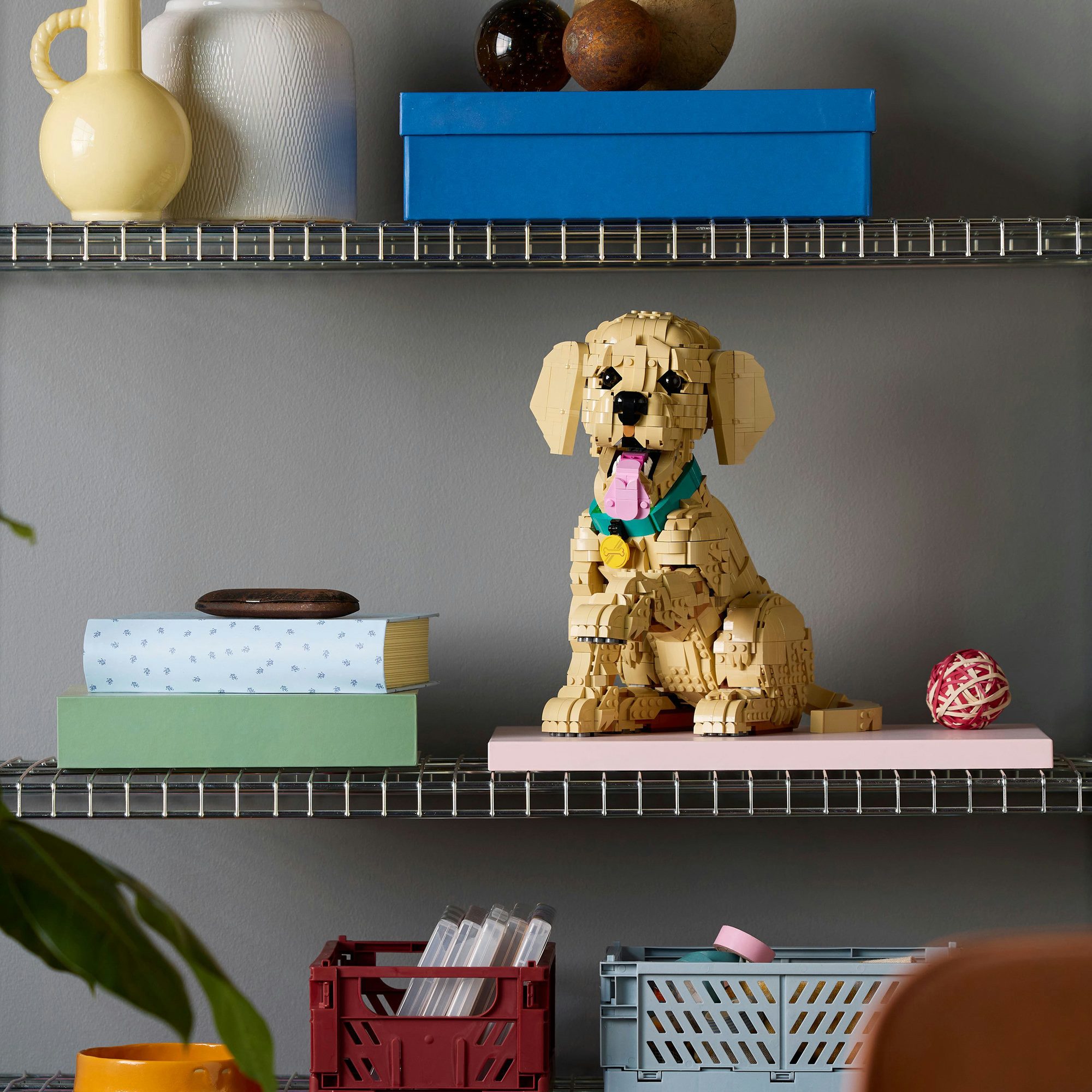 LEGO® Golden Retriever Welpe (11384), LEGO Icons Konstruktionsspielsteine, (2102 St) – Bild 4 von 5