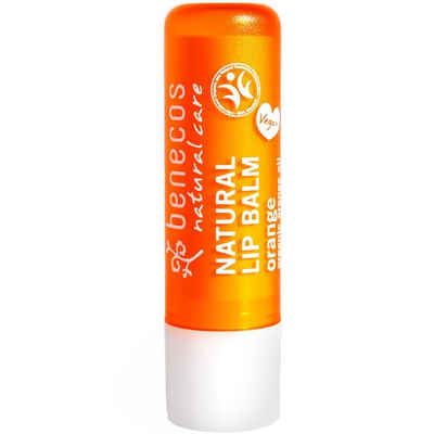 Benecos Lippenpflegemittel Lip Balm orange, Orange, 4.8 g