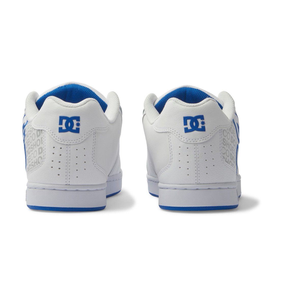 DC Shoes Sneaker White/Grey/Blue Net