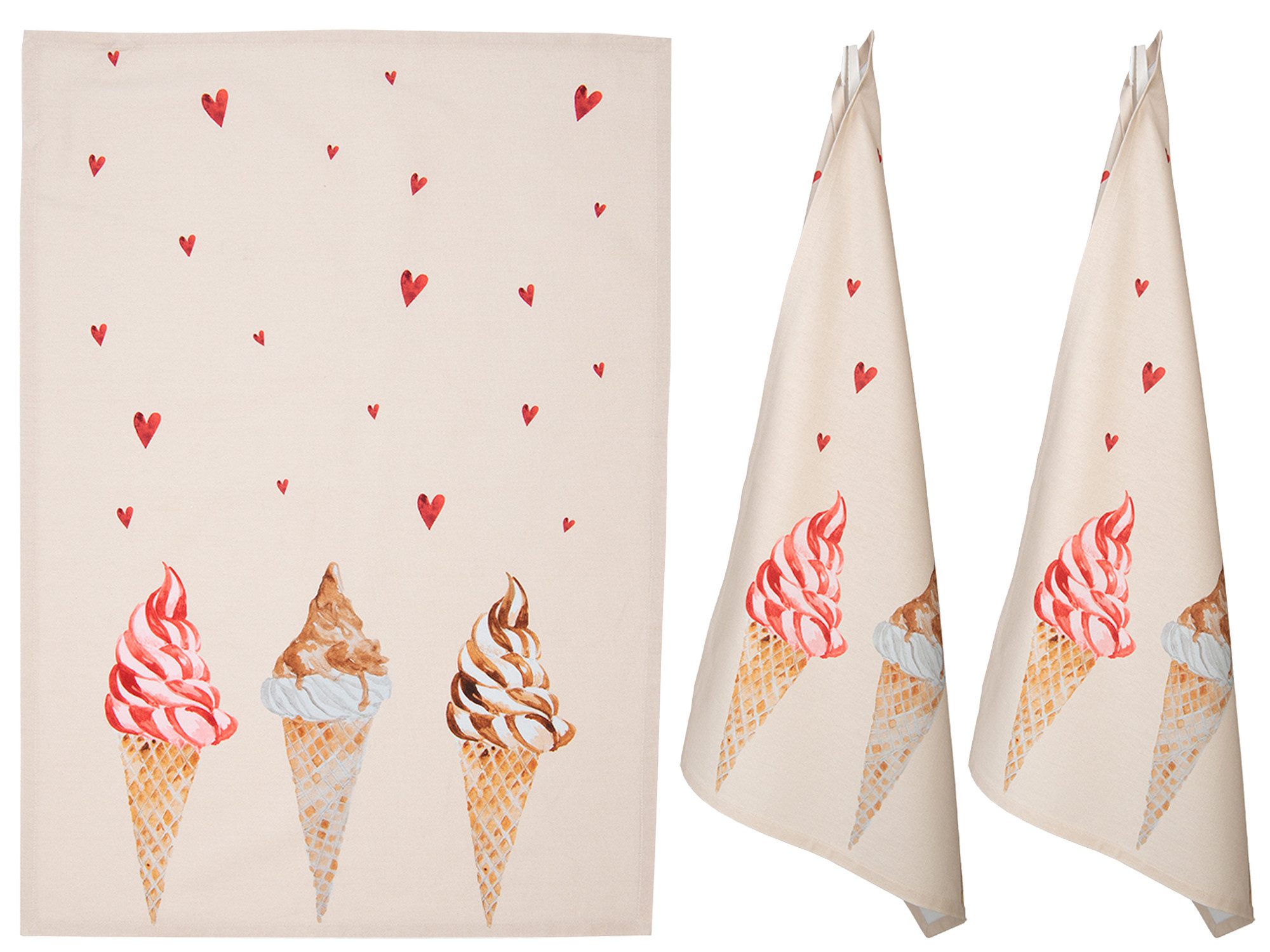 Geschirrtuch Frosty and Sweet