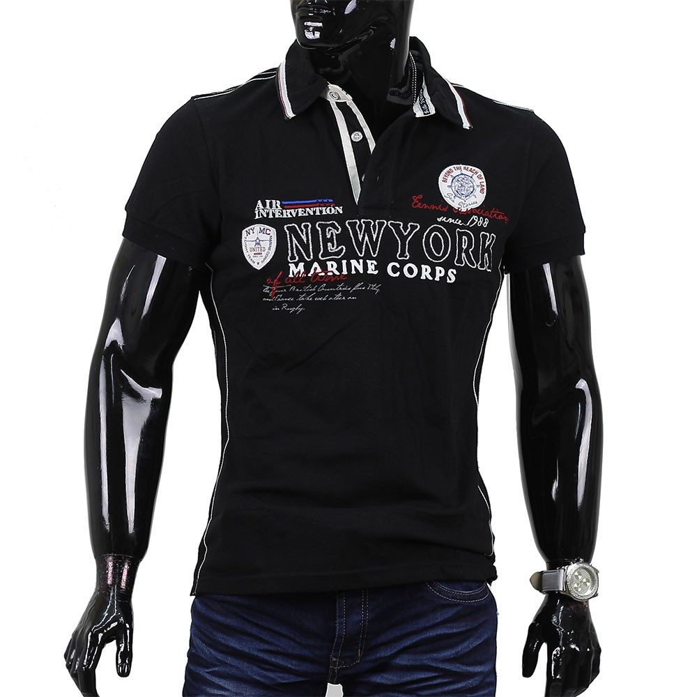 Egomaxx Poloshirt Poloshirt Luxury Sommer Strand günstig online kaufen