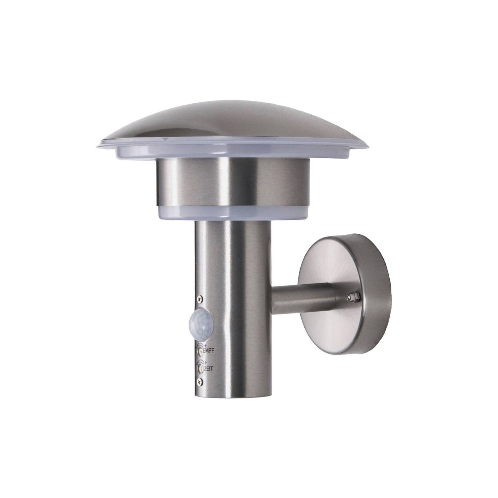 Lindby Außen-Wandleuchte Lillie, 1 x 9 W LED, warmweiß
