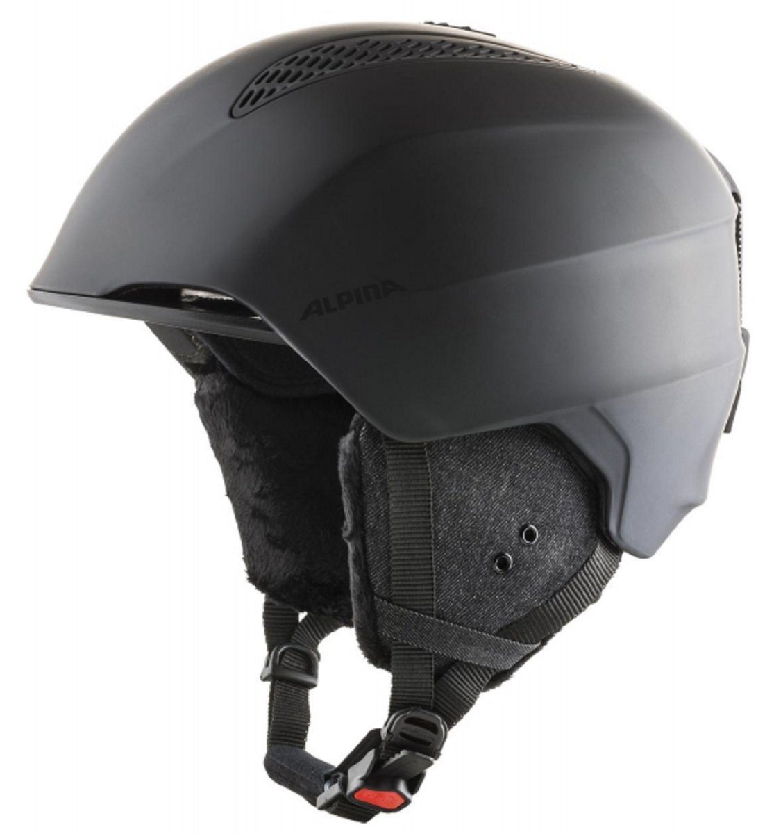 Alpina Sports Skihelm Alpina Grand Skihelm Snowboardhelm black matt A9226