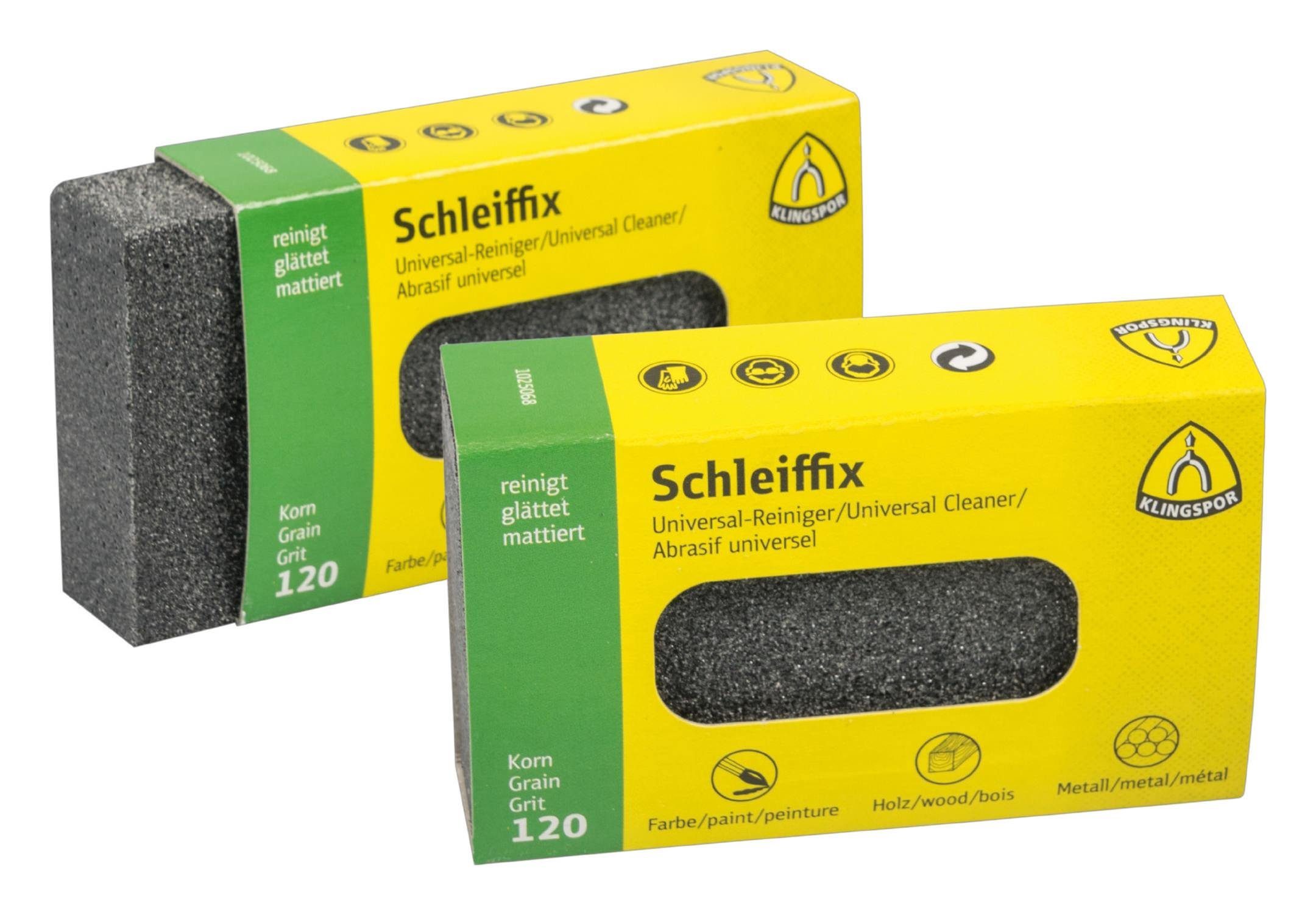 Klingspor Schleifschwamm, Handschleifklotz SFK655 K60 80 x 50 x 20 mm