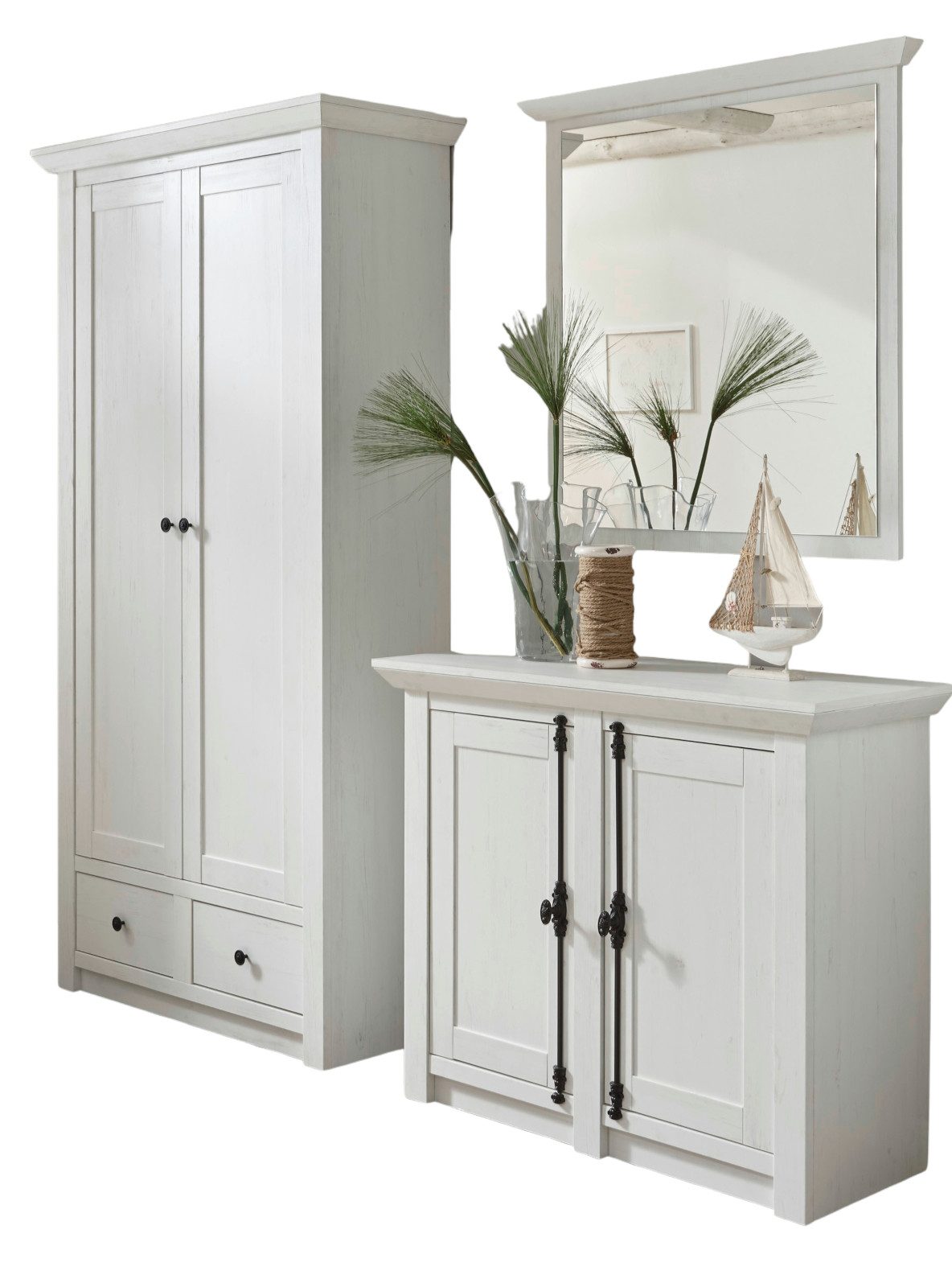 Furn.Design Garderoben-Set Hooge, (3-St)