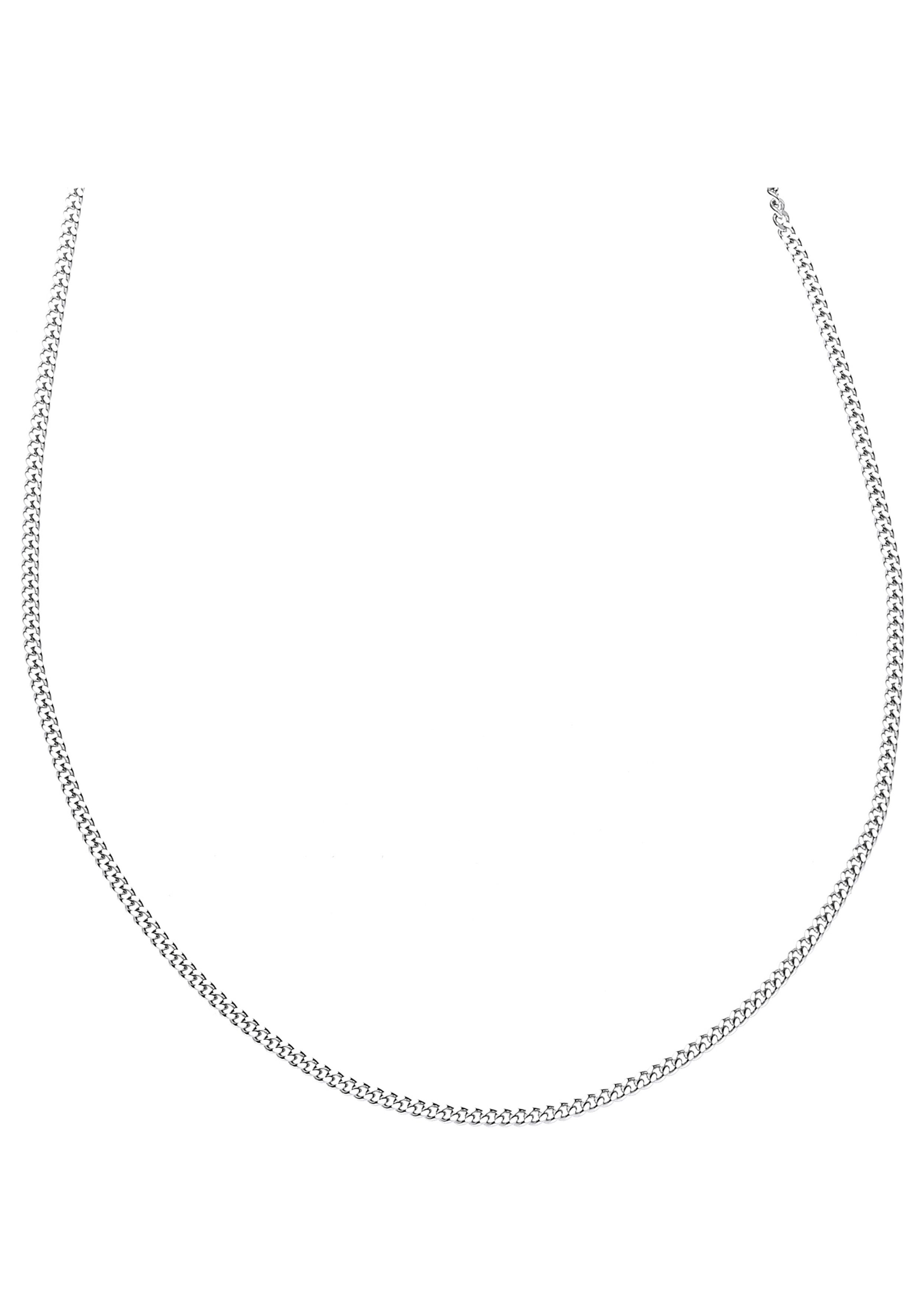JOBO Silberkette, Panzerkette 925 Silber 60 cm 2 mm